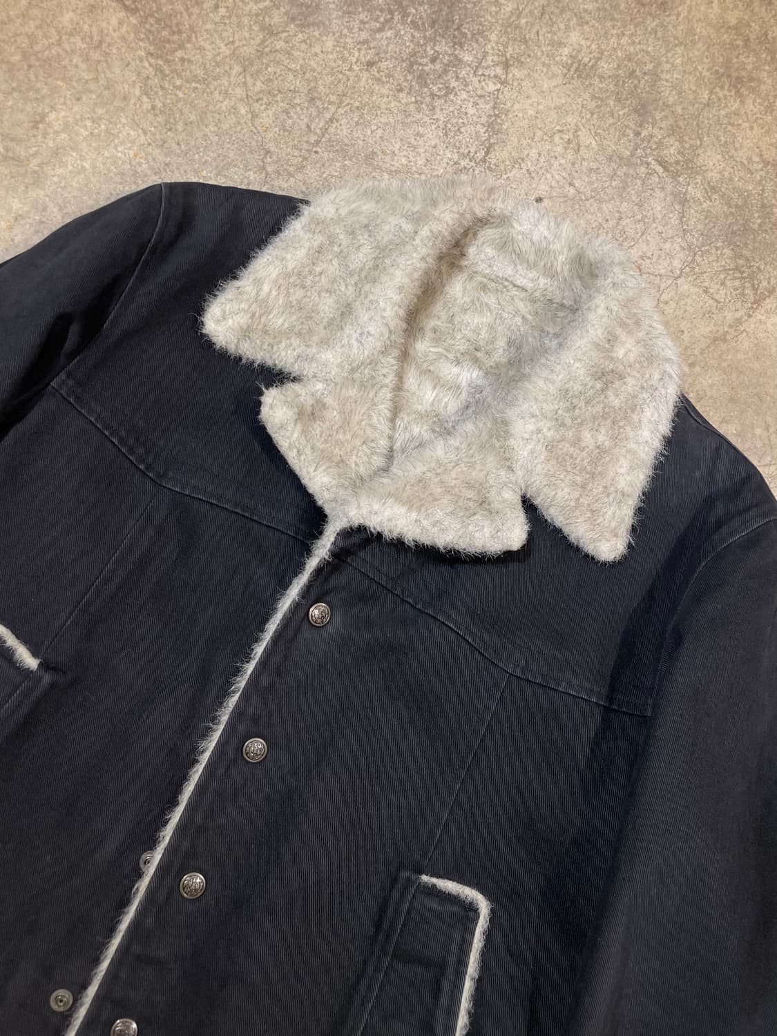 80’s 맨즈비기 쉐르파 데님 자켓 (B5104) 상품이미지2