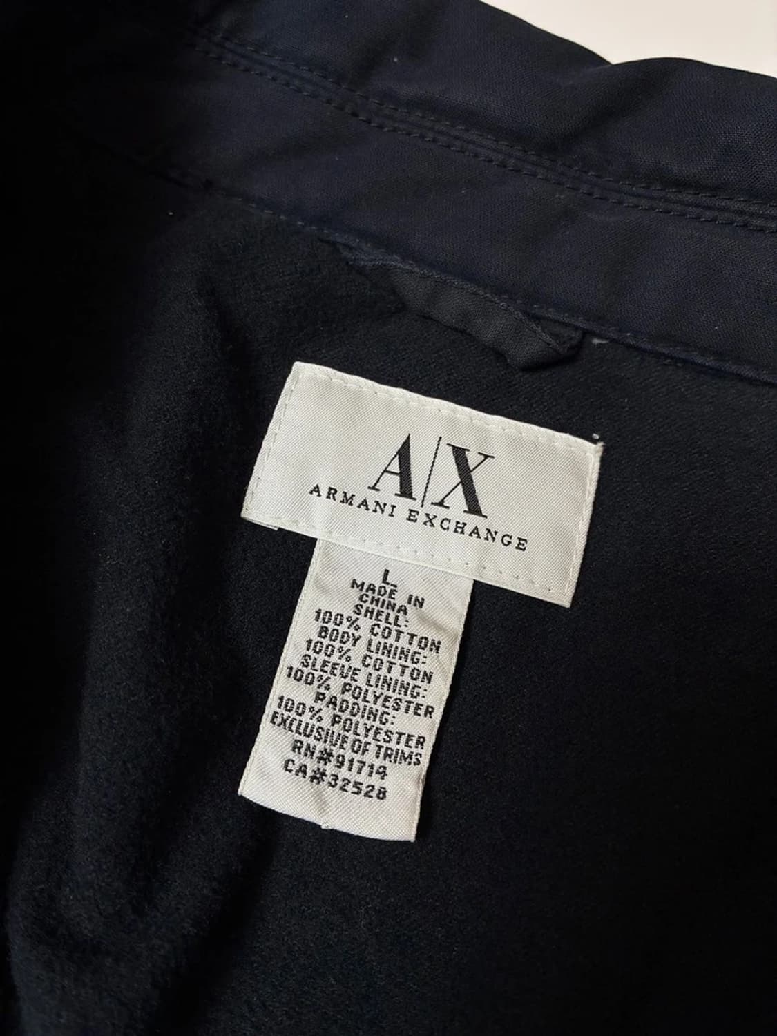 아르마니 익스체인지 90's 라이더 워시드 자켓 PN8068 상품이미지8