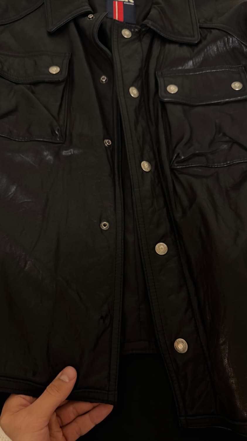 빈티지 헬무트랭 가죽자켓 상품이미지3