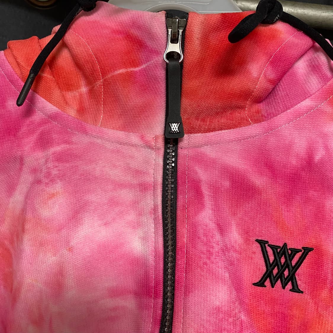 어뉴 골프 오버핏 져지 후드집업 XS 상품이미지2