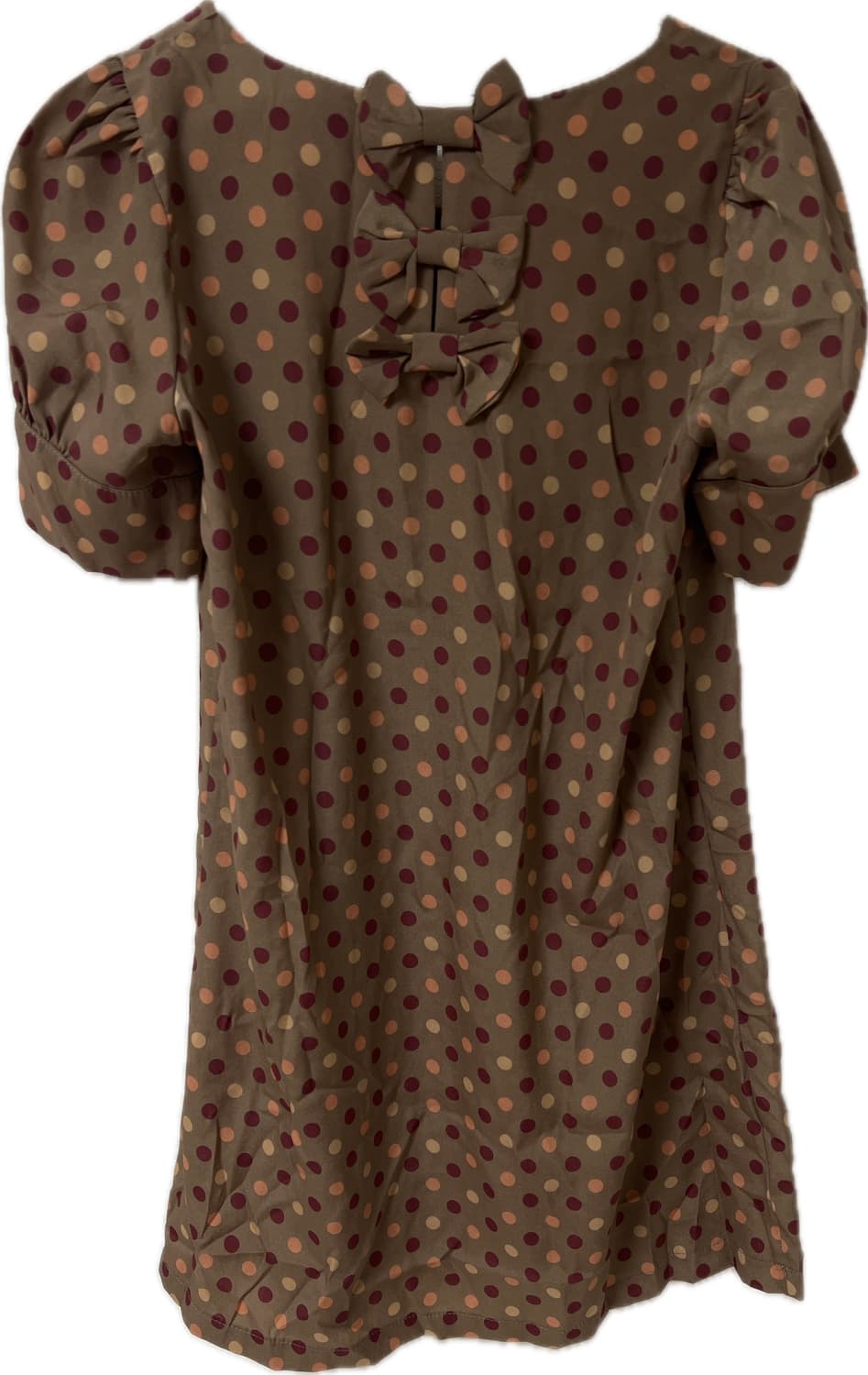 일본스타일 빈티지 모리걸 리본 미니원피스 상품이미지2