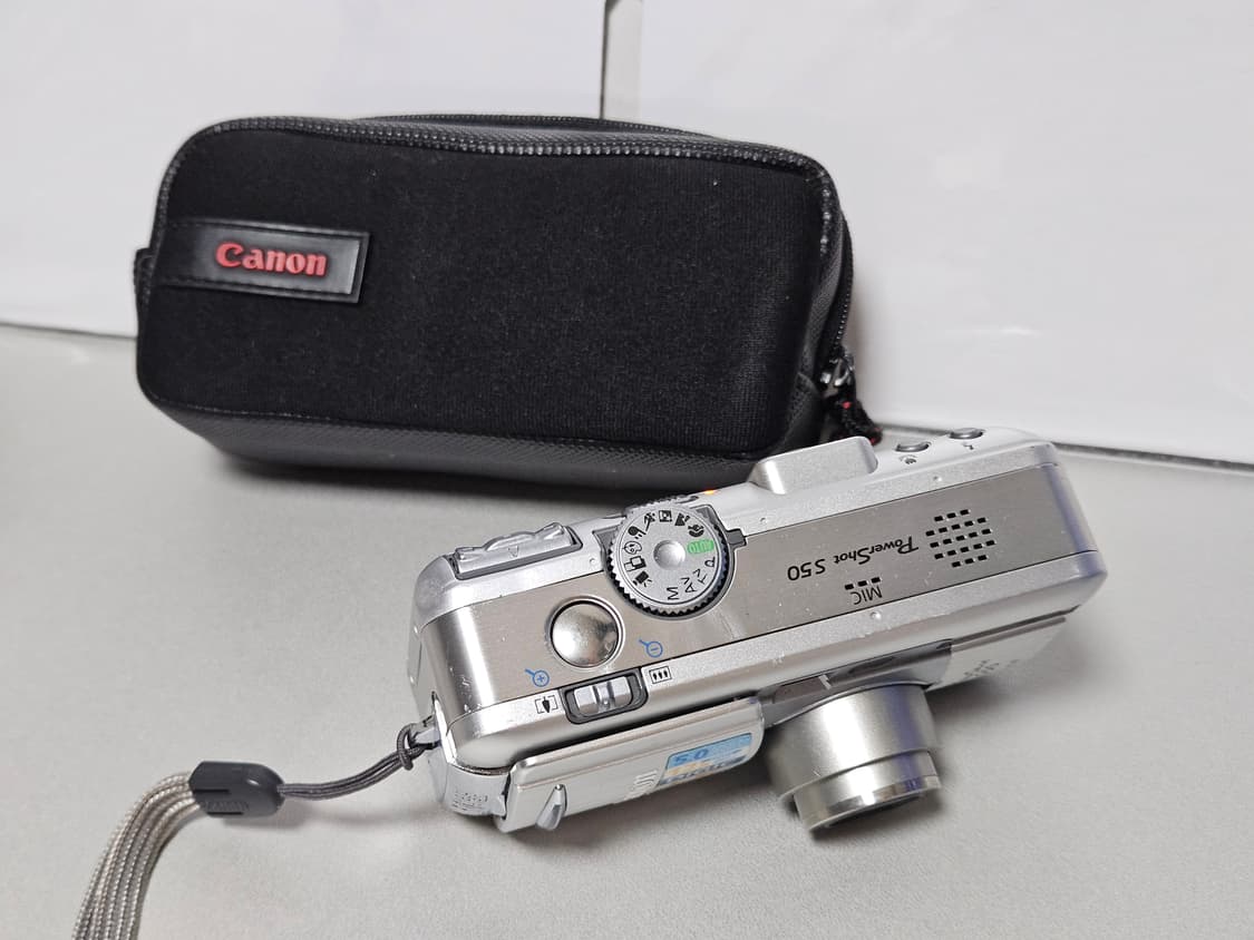 캐논 파워샷 s50 빈티지 디카 정품파우치 포함 상품이미지3