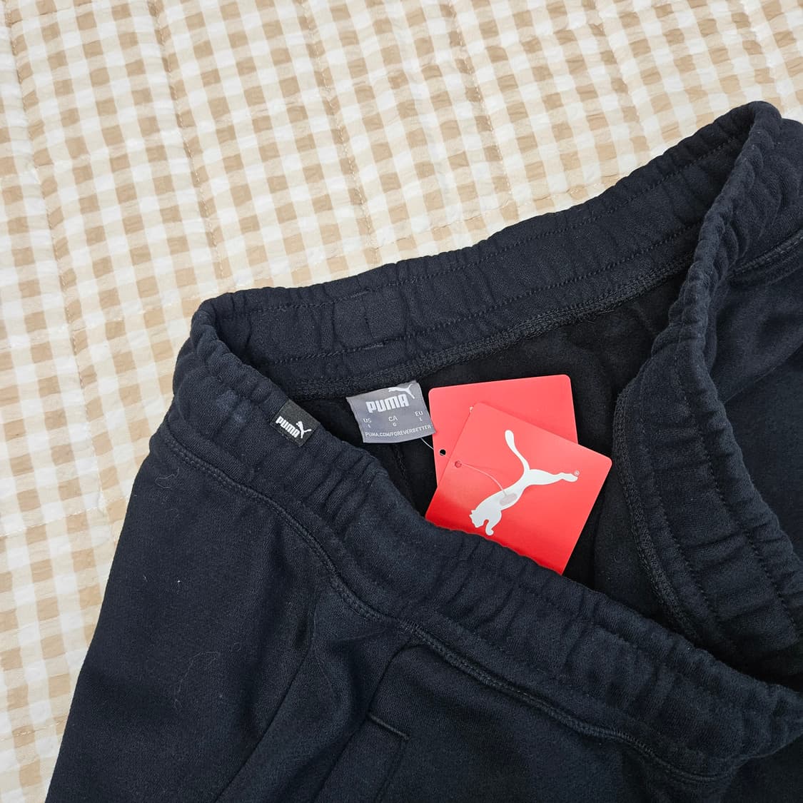 미착용 푸마 기모 밴딩 팬츠 남자32~33 상품이미지2