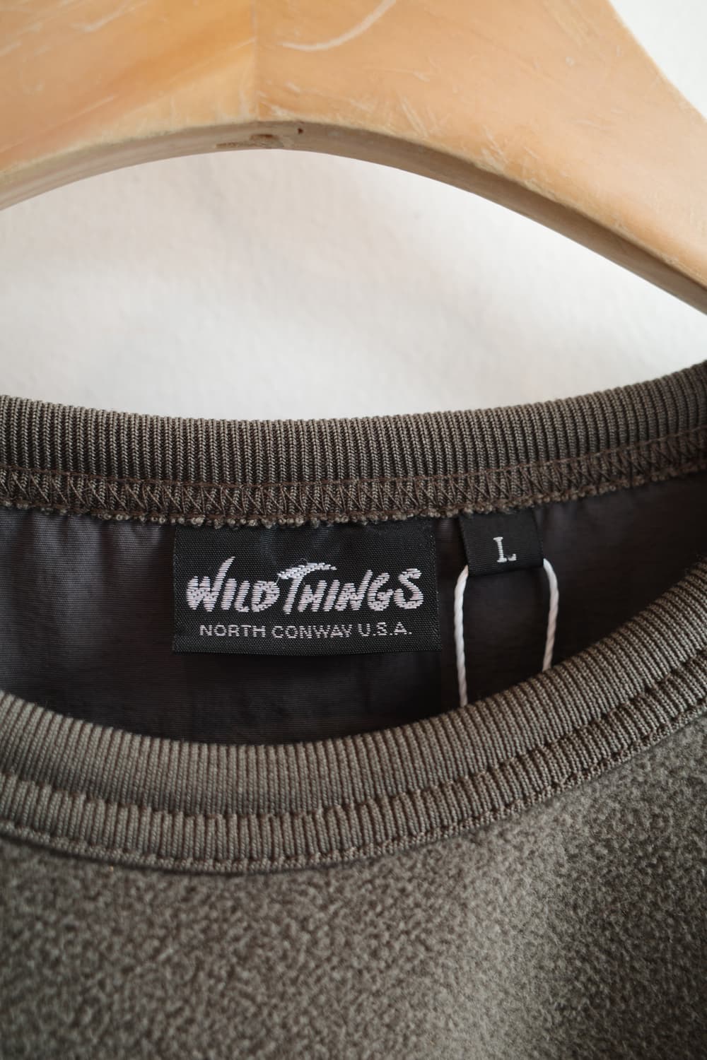 WILD THINGS 와일드 띵스 플리스 맨투맨  상품이미지4