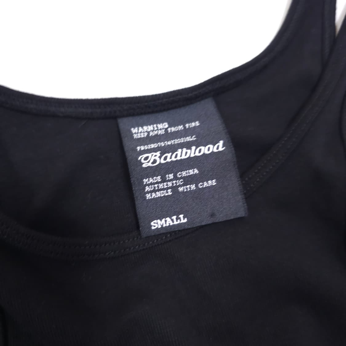 배드블러드 져지 가터 탱크탑 상품이미지4