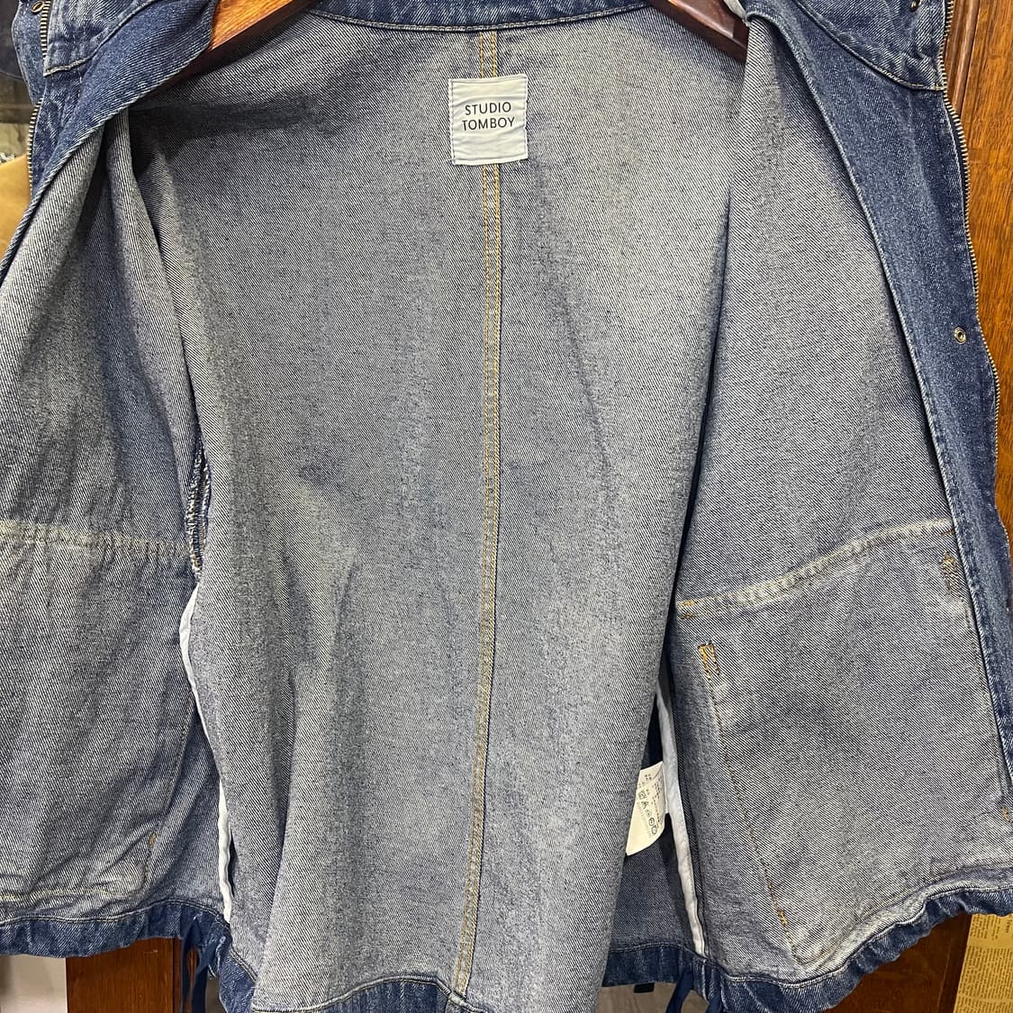 스튜디오 톰보이 데님 자켓 상품이미지5