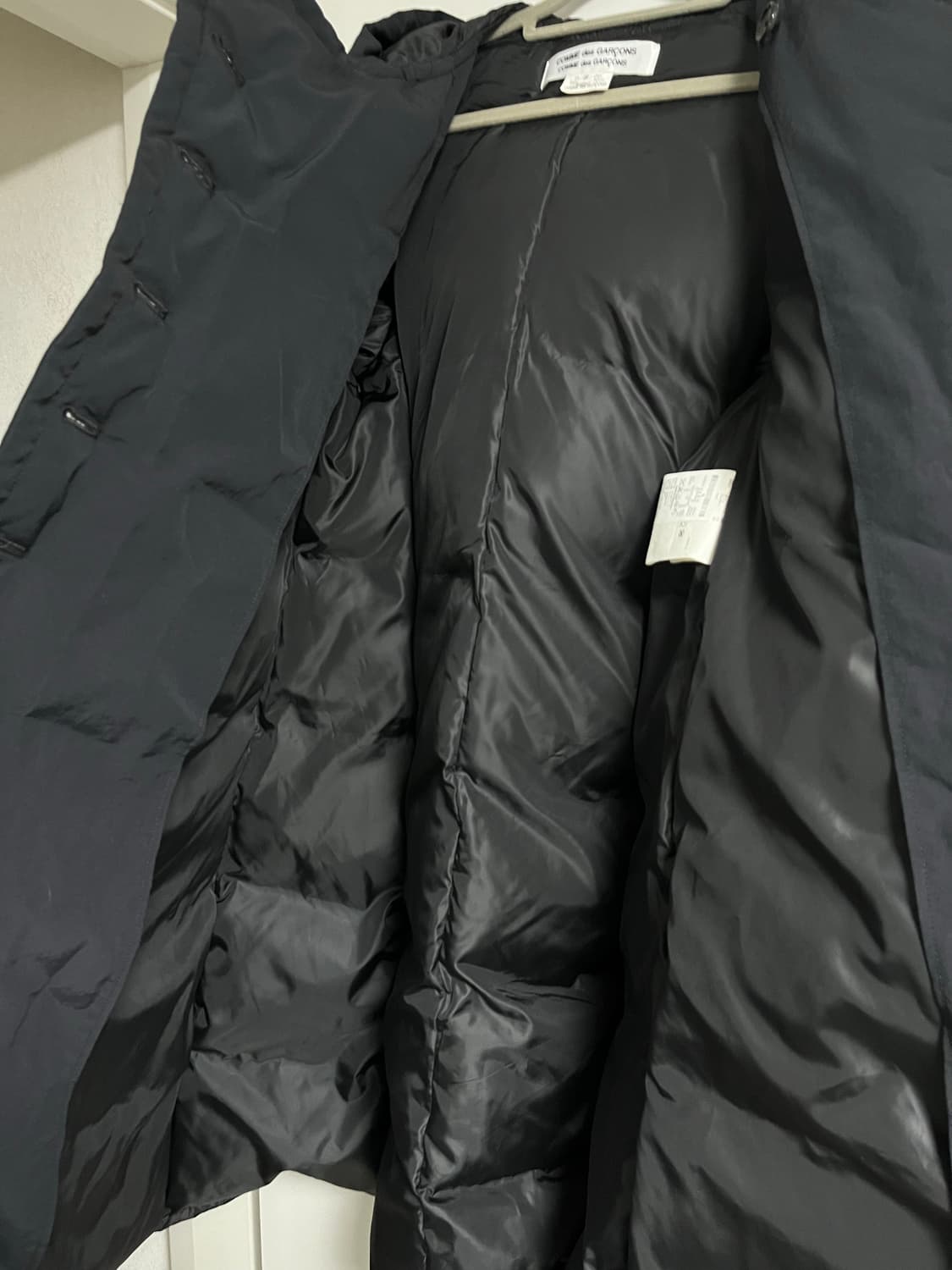 꼼데가르송 덕다운 롱패딩 S 상품이미지3