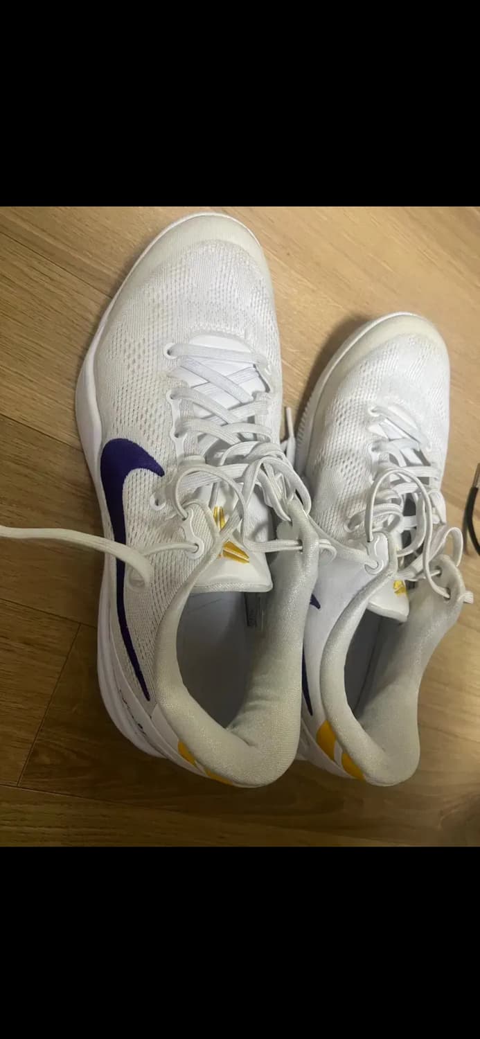 코비8 프로트로 화이트 앤 코트 퍼플 상품이미지5