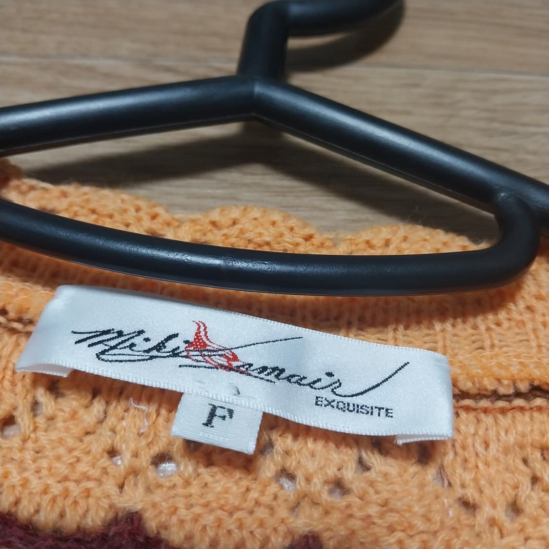 미사용 니트 가디건 여성 프리 일본판  상품이미지3