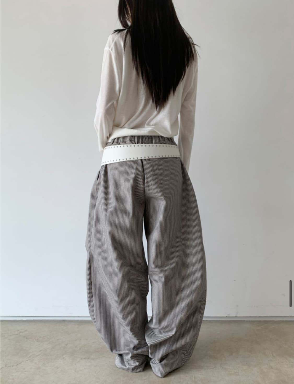 윤비누착용) 클라따 cladda puebco wide pants 상품이미지4