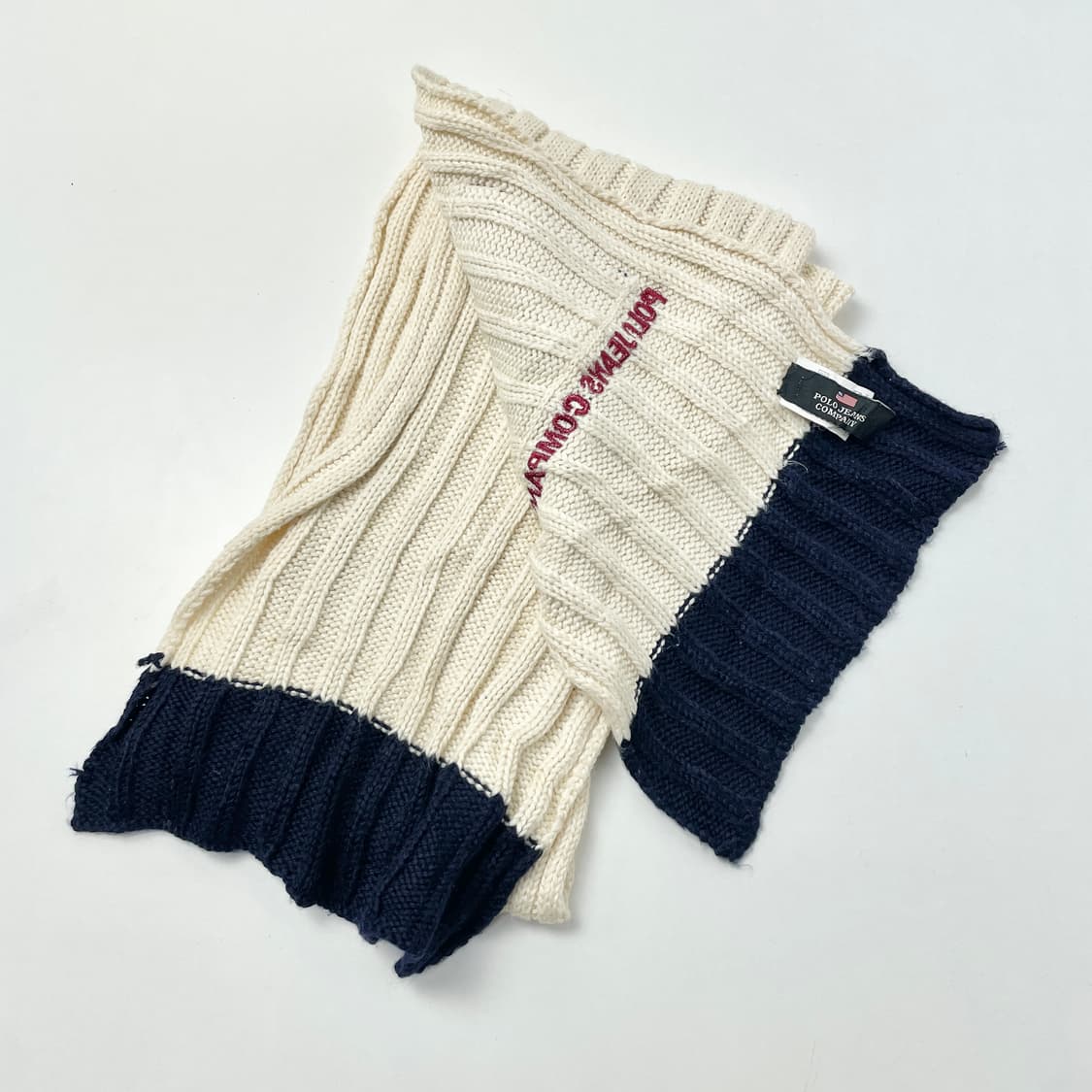 [택포] 폴로 진스 니트 머플러 목도리 성조기 상품이미지5