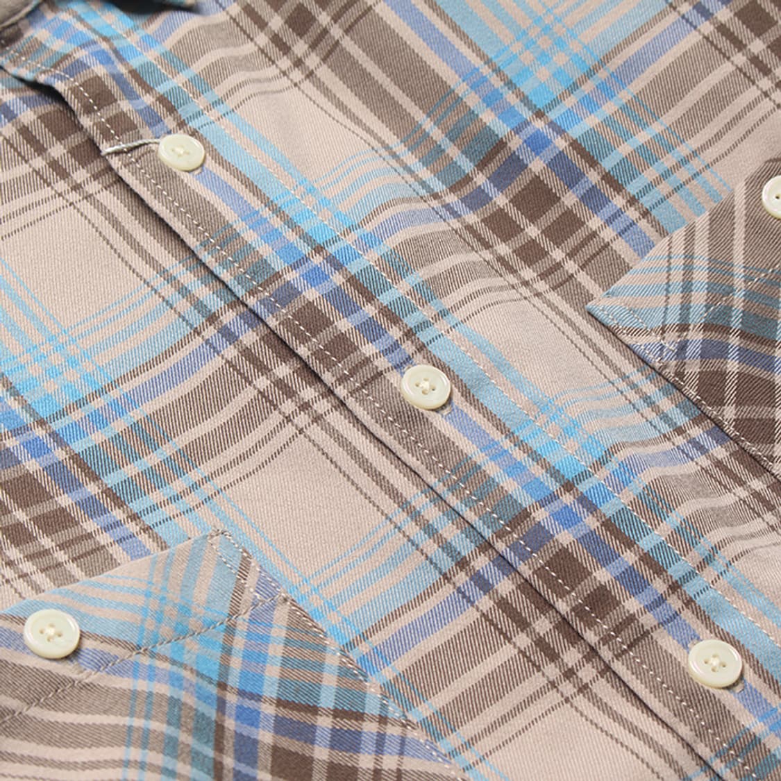  (새상품) BEAMS "Beige Check Shirts" 상품이미지8