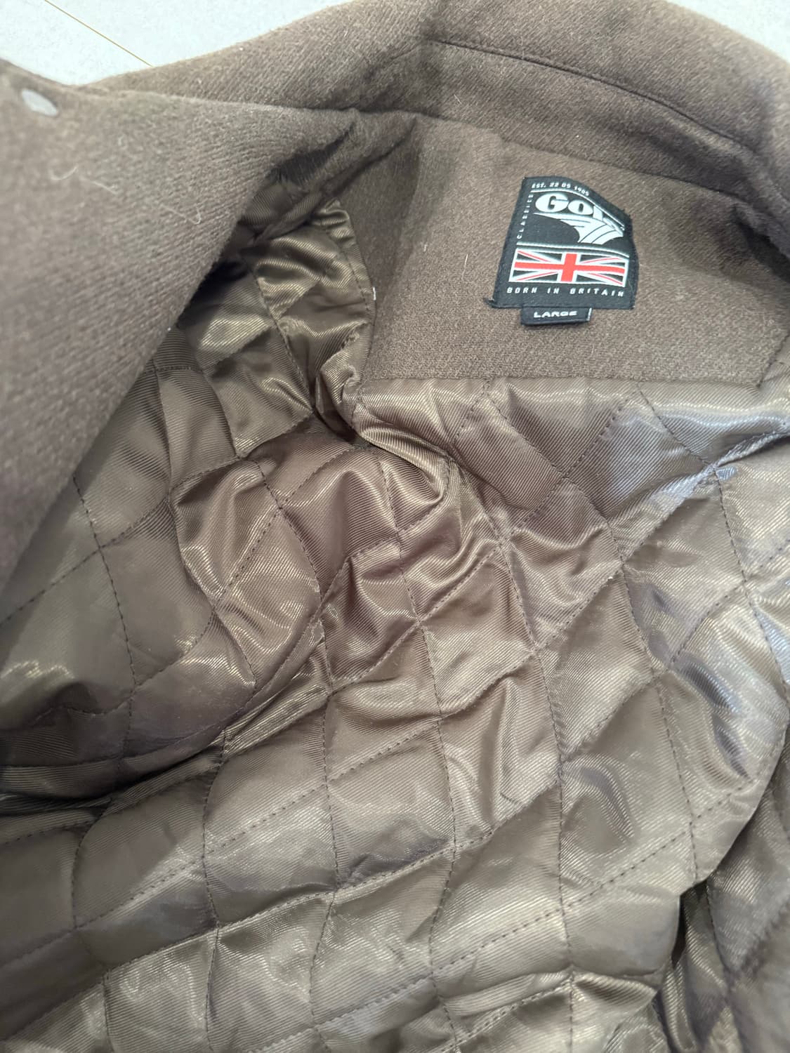 골라 바시티 자켓 상품이미지3