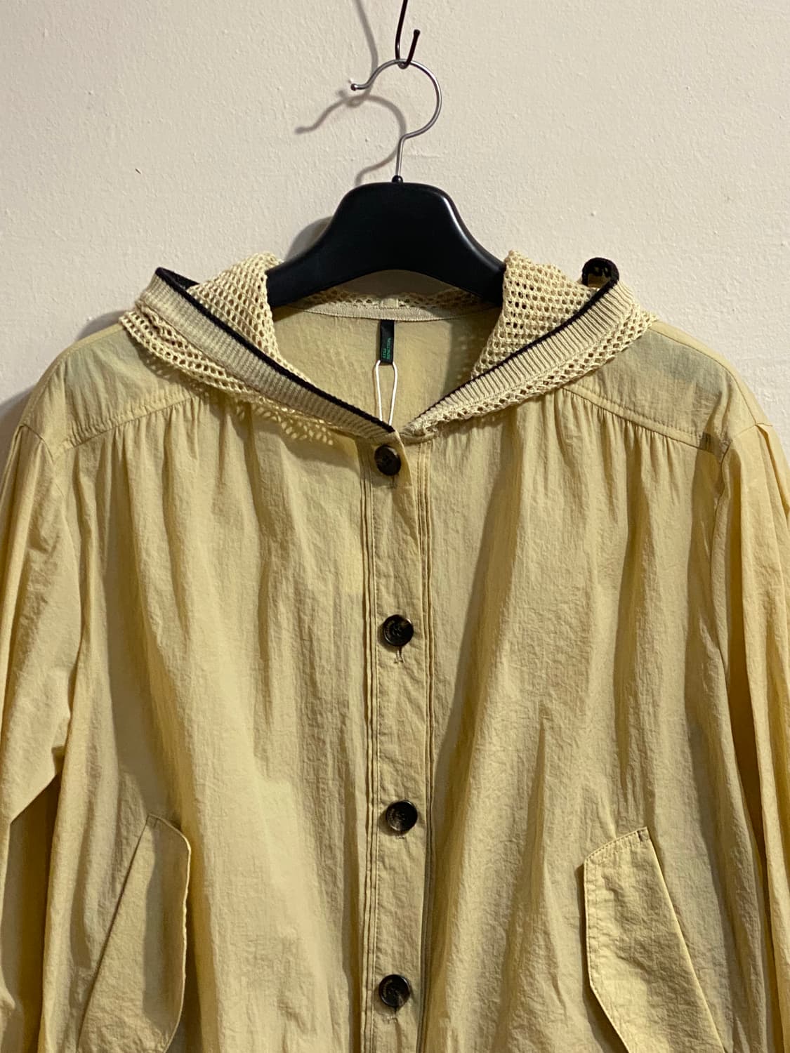 베네통 후드 코튼 자켓 상품이미지2