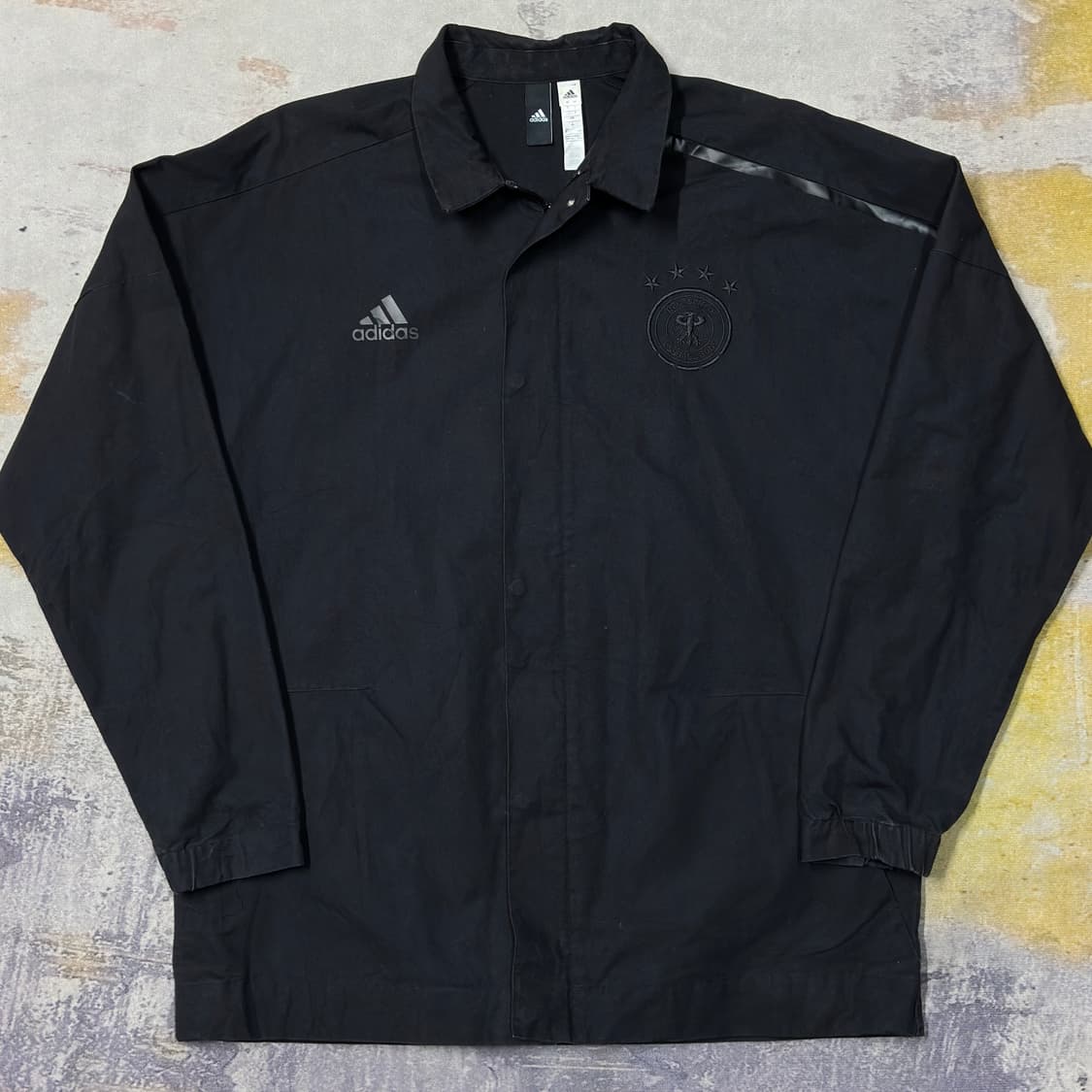 아디다스 독일 블랙 자켓 XL 상품이미지1