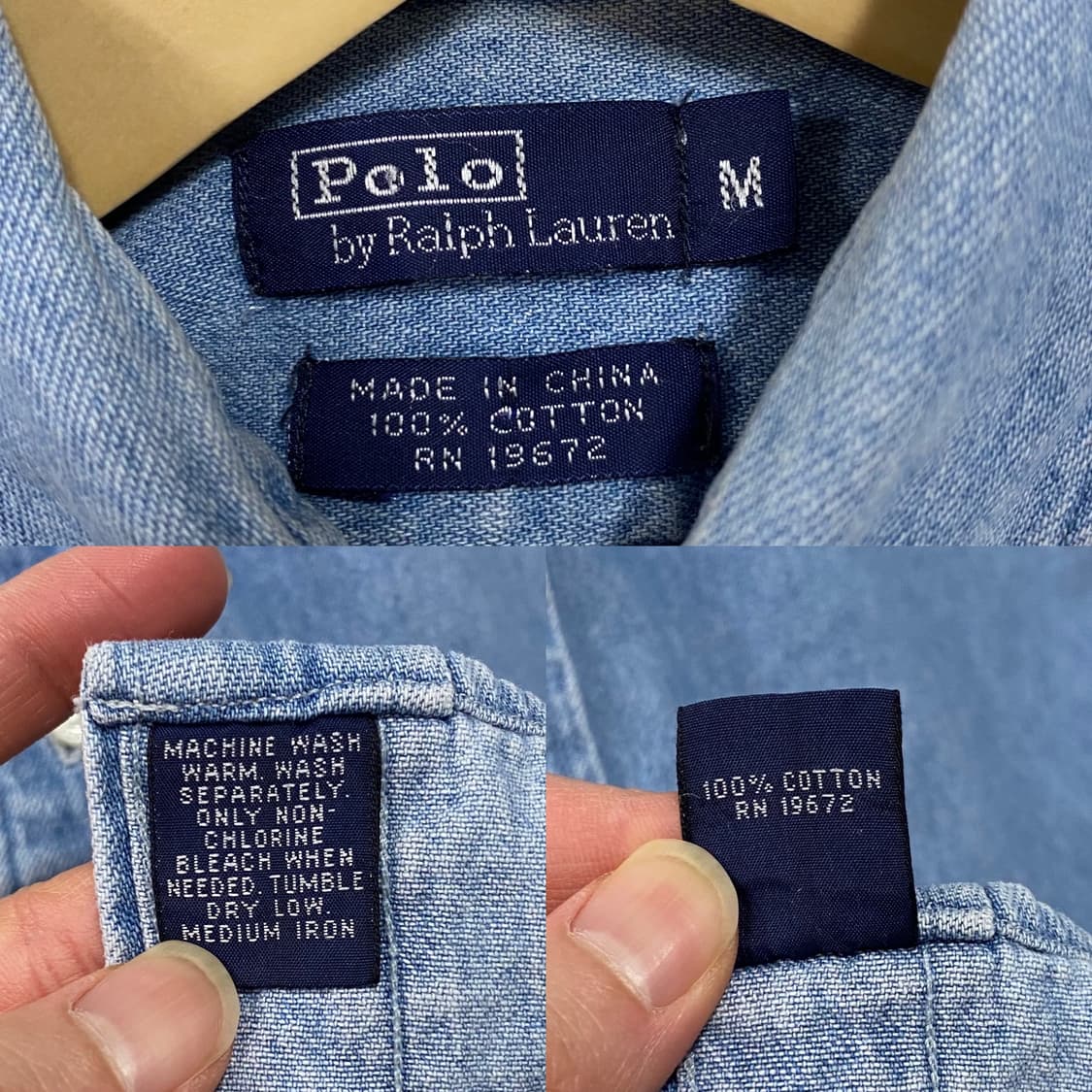 폴로 랄프로렌 데님 셔츠 상품이미지6