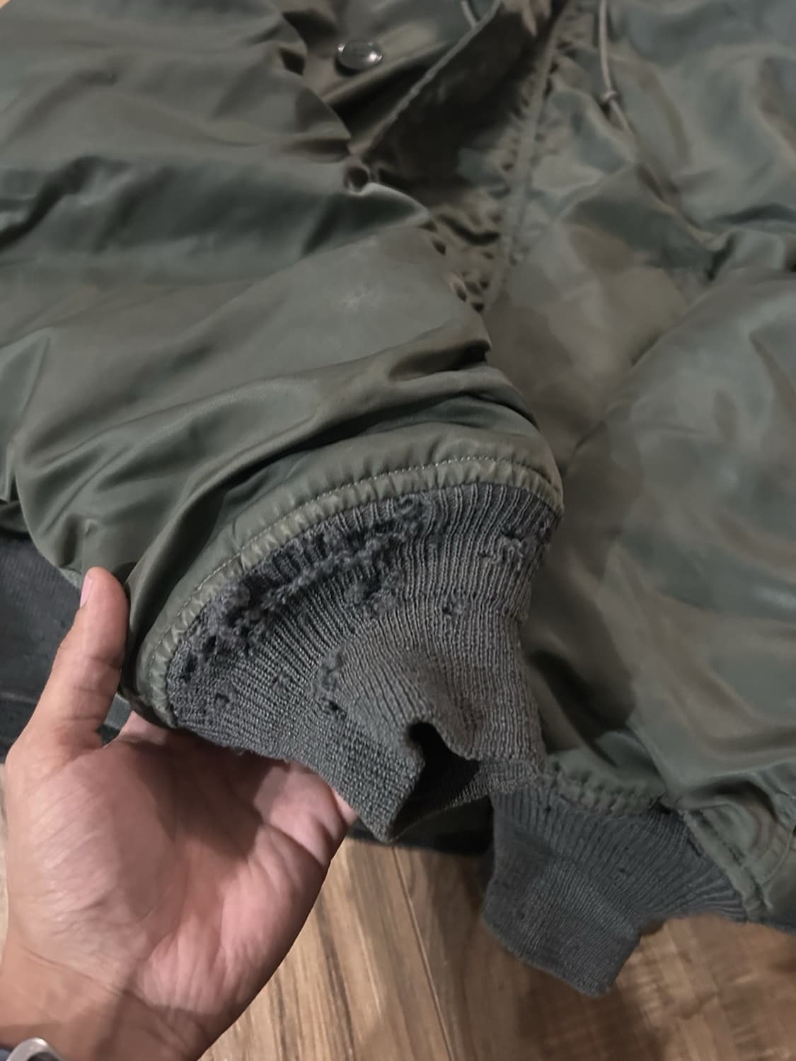 1977s 알파 인더스트리 N-2B 플라이트 자켓 상품이미지5