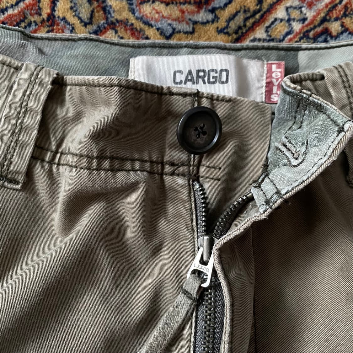 🌊00s Levis Cargo shorts chacoral 상품이미지8