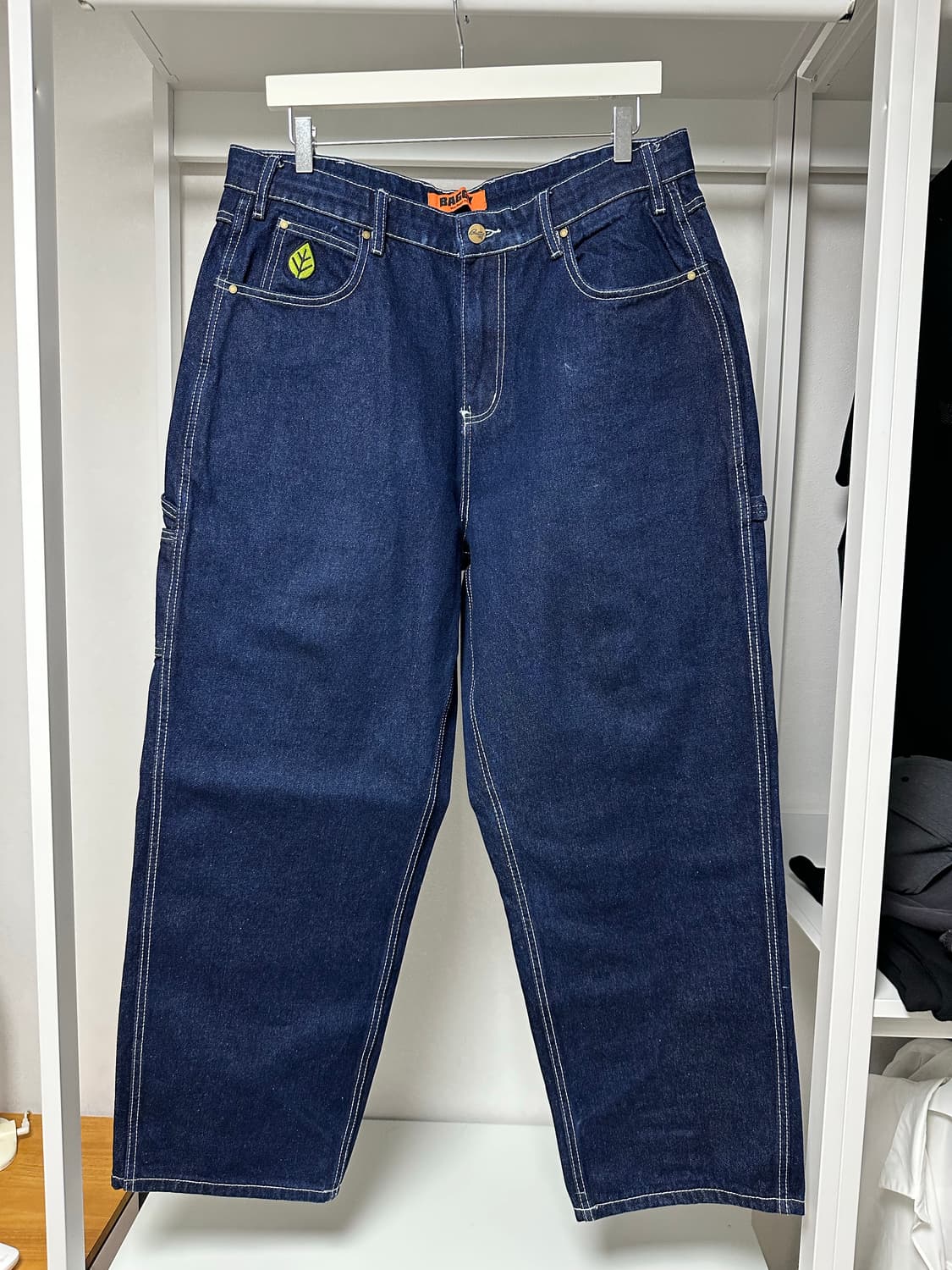 버터굿즈 와이드 배기 데님 팬츠 34 급처 상품이미지1