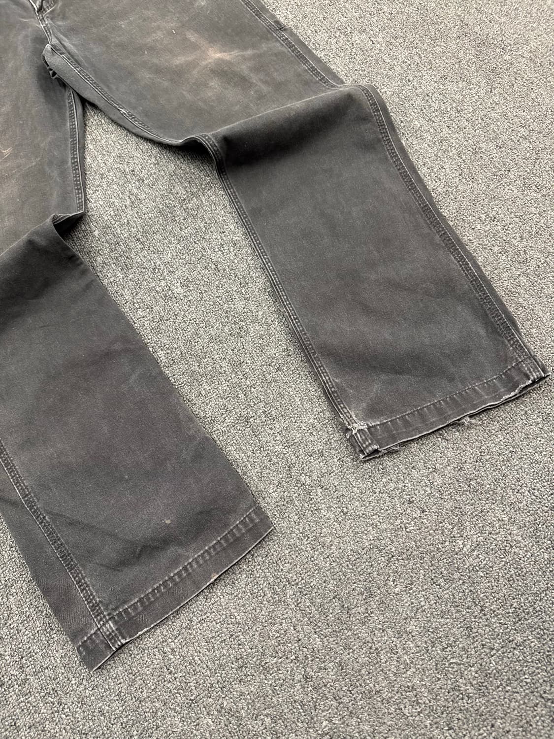 32)칼하트 빈티지 블래 싱글니 워크팬츠 상품이미지4