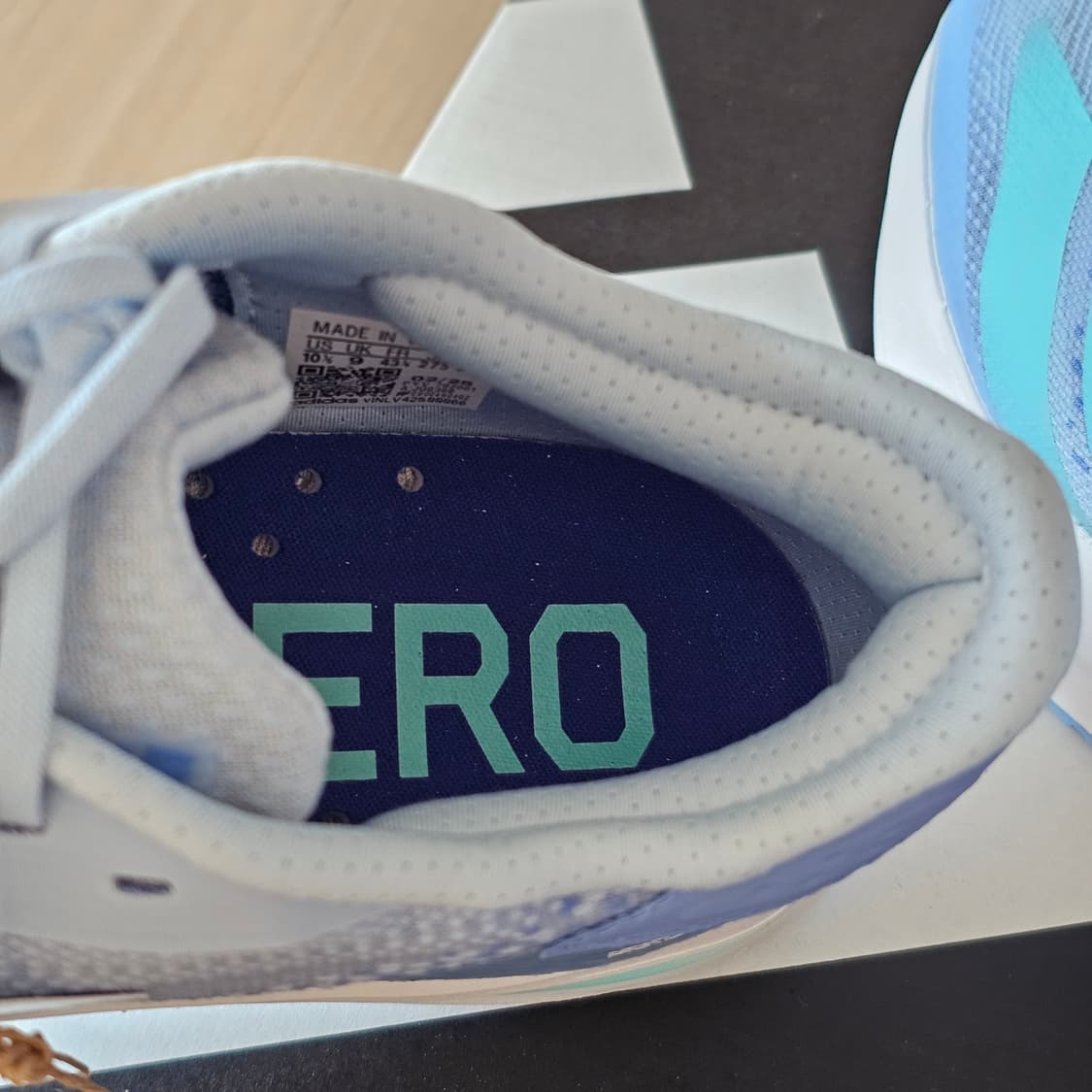 275 새제품) 아디제로 SL2 아쿠아 블루 런닝화 남자 270~275 상품이미지8