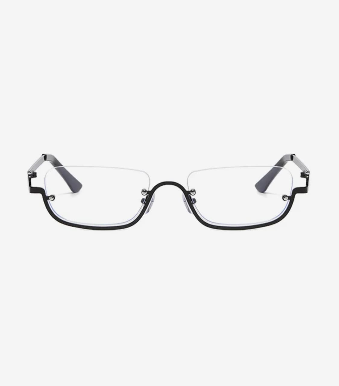 투큐브 반뿔테 안경 Nunna-eyewear  상품이미지1