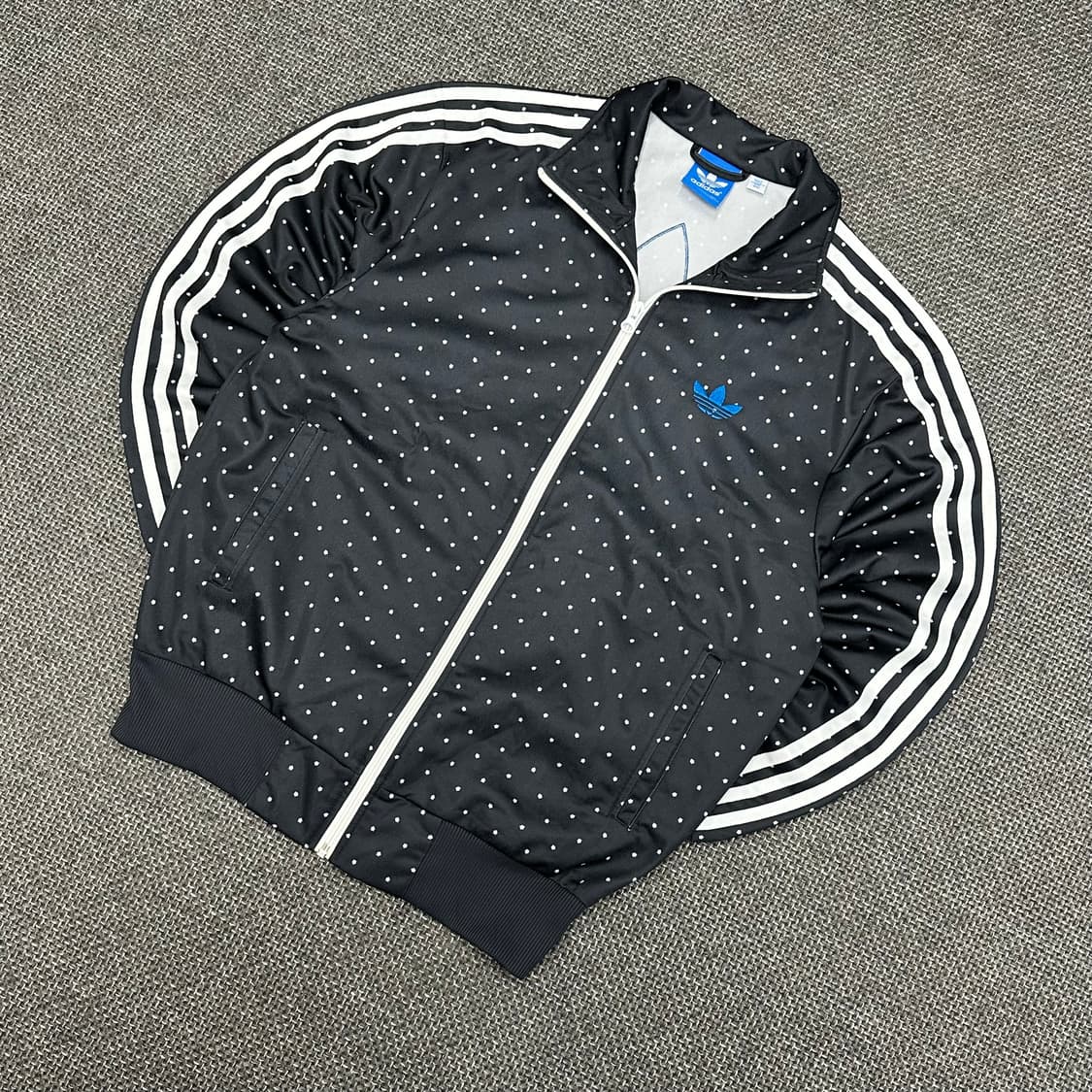 아디다스 레어템 파이어버드 땡땡이 도트 빈티지 져지 100 상품이미지3