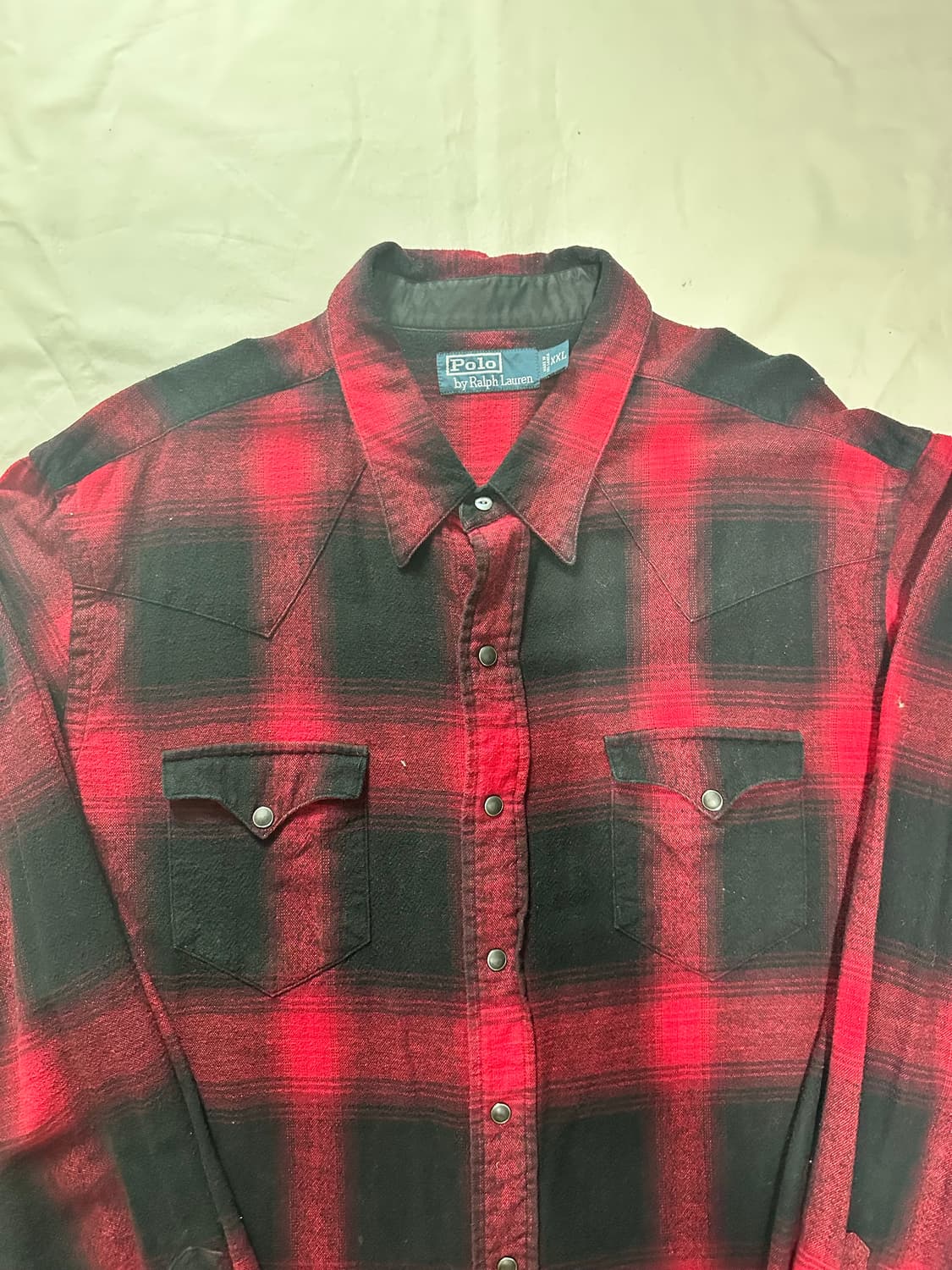 랄프로렌 체크 웨스턴 셔츠 상품이미지2