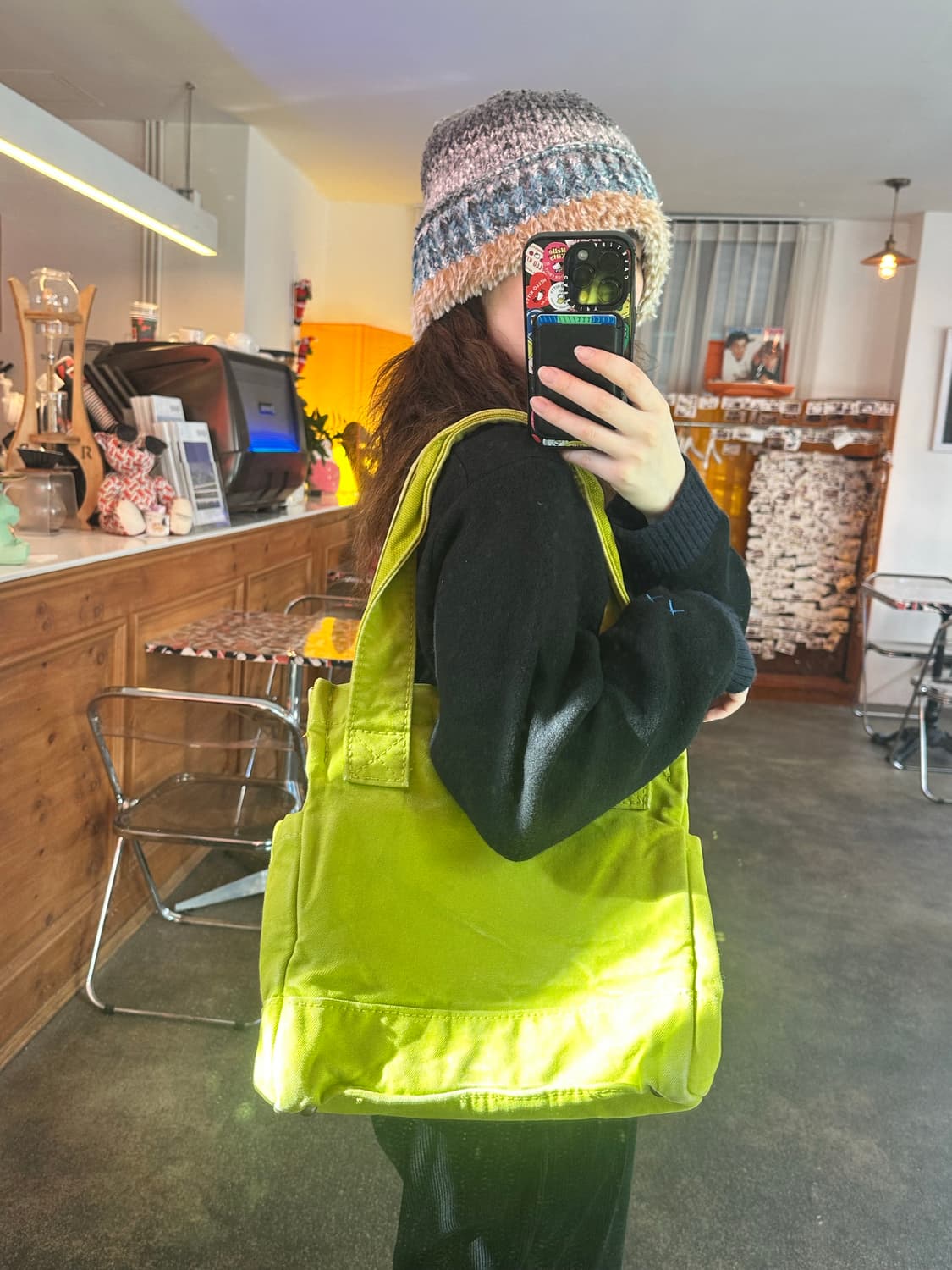 (착샷o) Kapital 캐피탈 더플 게임백 그린 상품이미지1