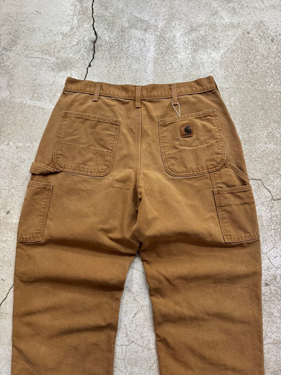 칼하트 B11 BRN 싱글니 워크팬츠 상품이미지3