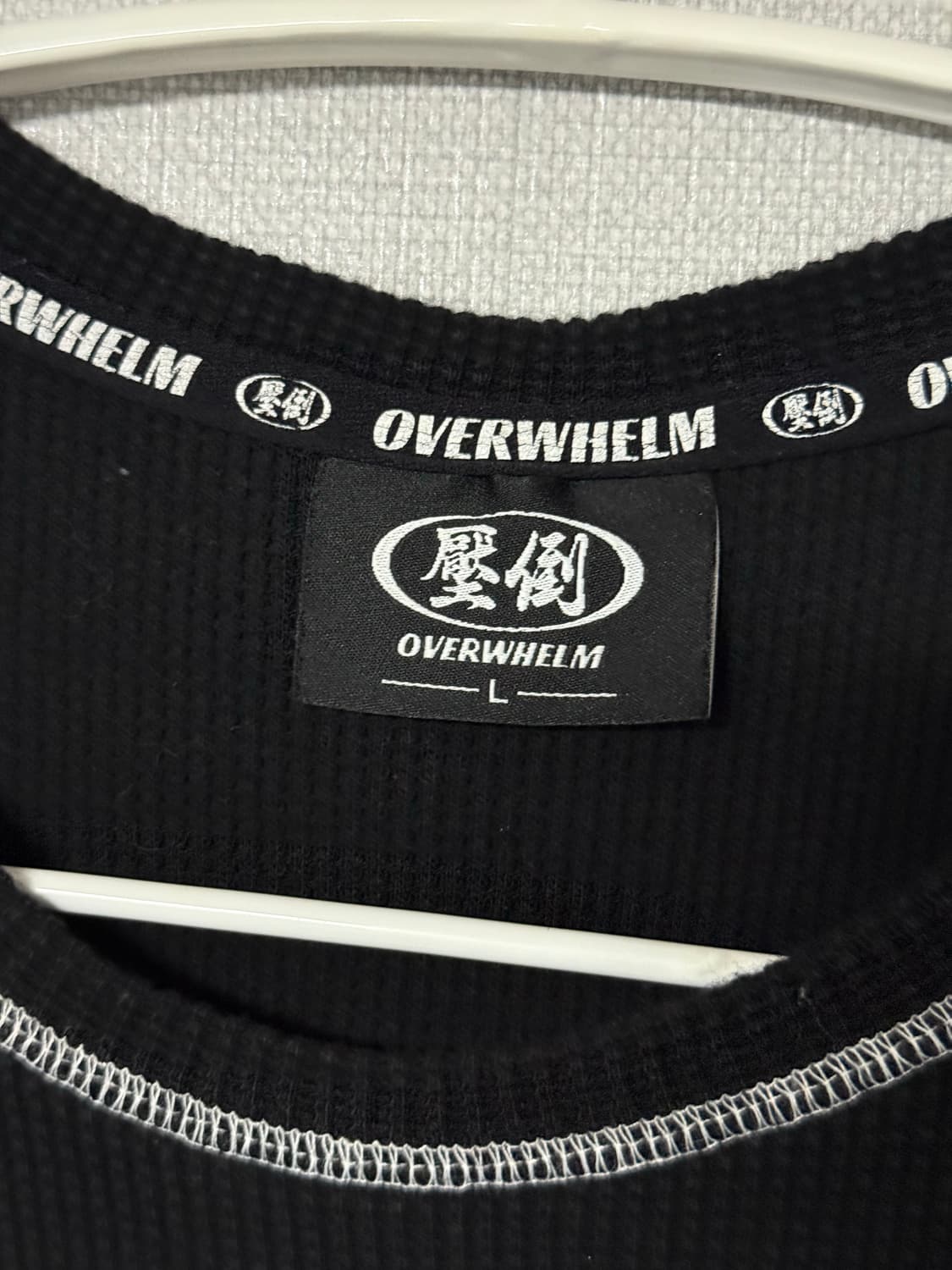 압도 반팔 와플 셋업 L 상품이미지3