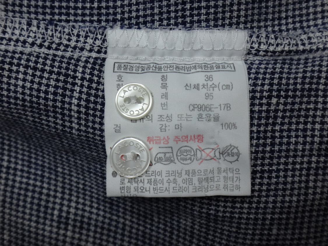 (36/95) 라코스테 여성 린넨 오피스룩 여름 셔츠 상품이미지9