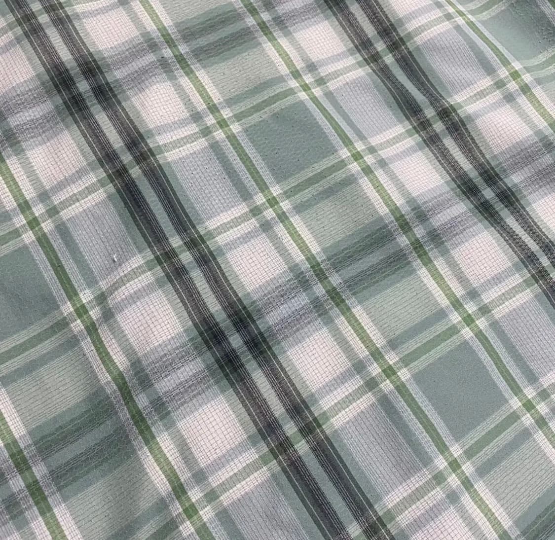 Short Sleeve Plaid Shirts 상품이미지10