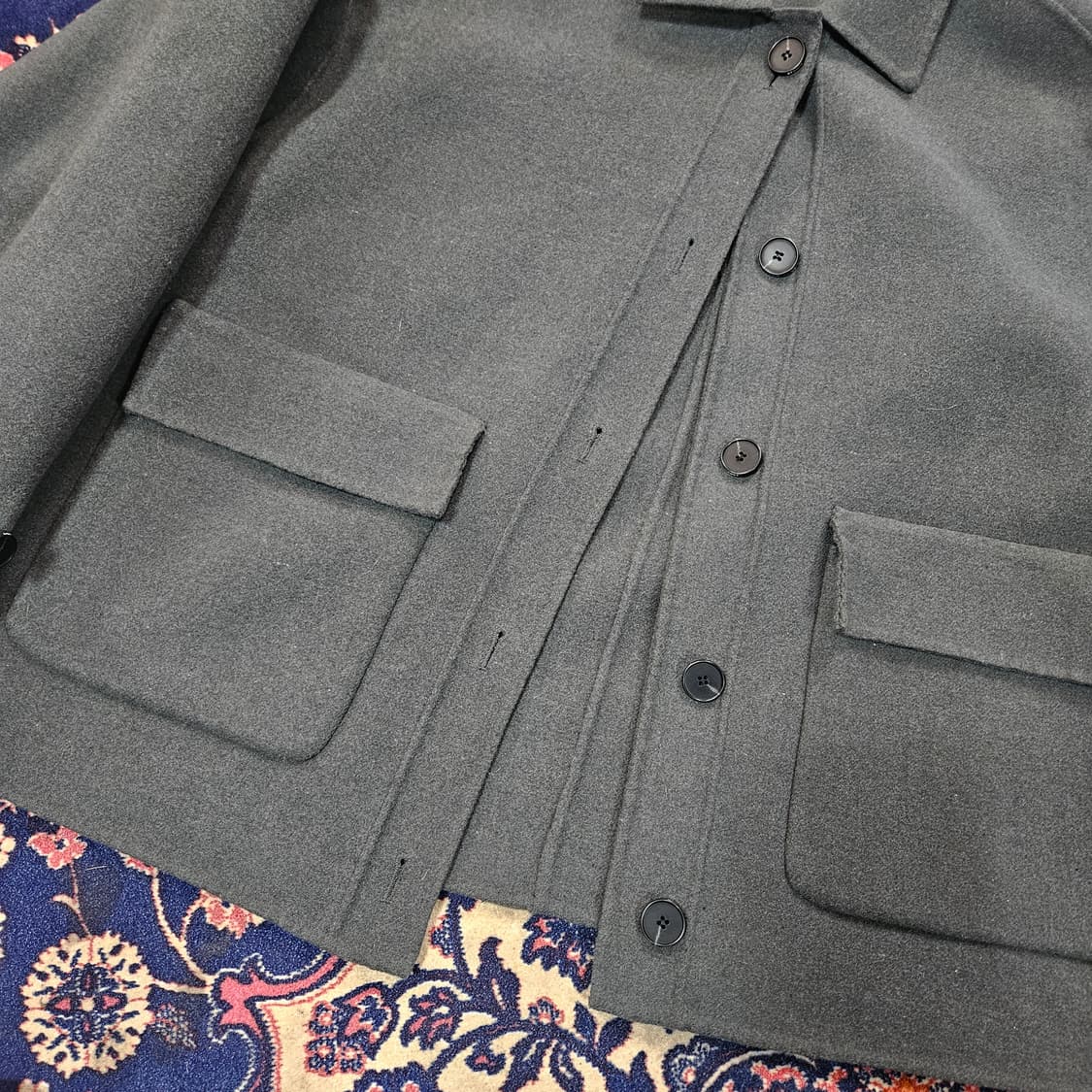 (미사용)스튜디오톰보이 21aw 핸드메이드 루즈핏 자켓 상품이미지4