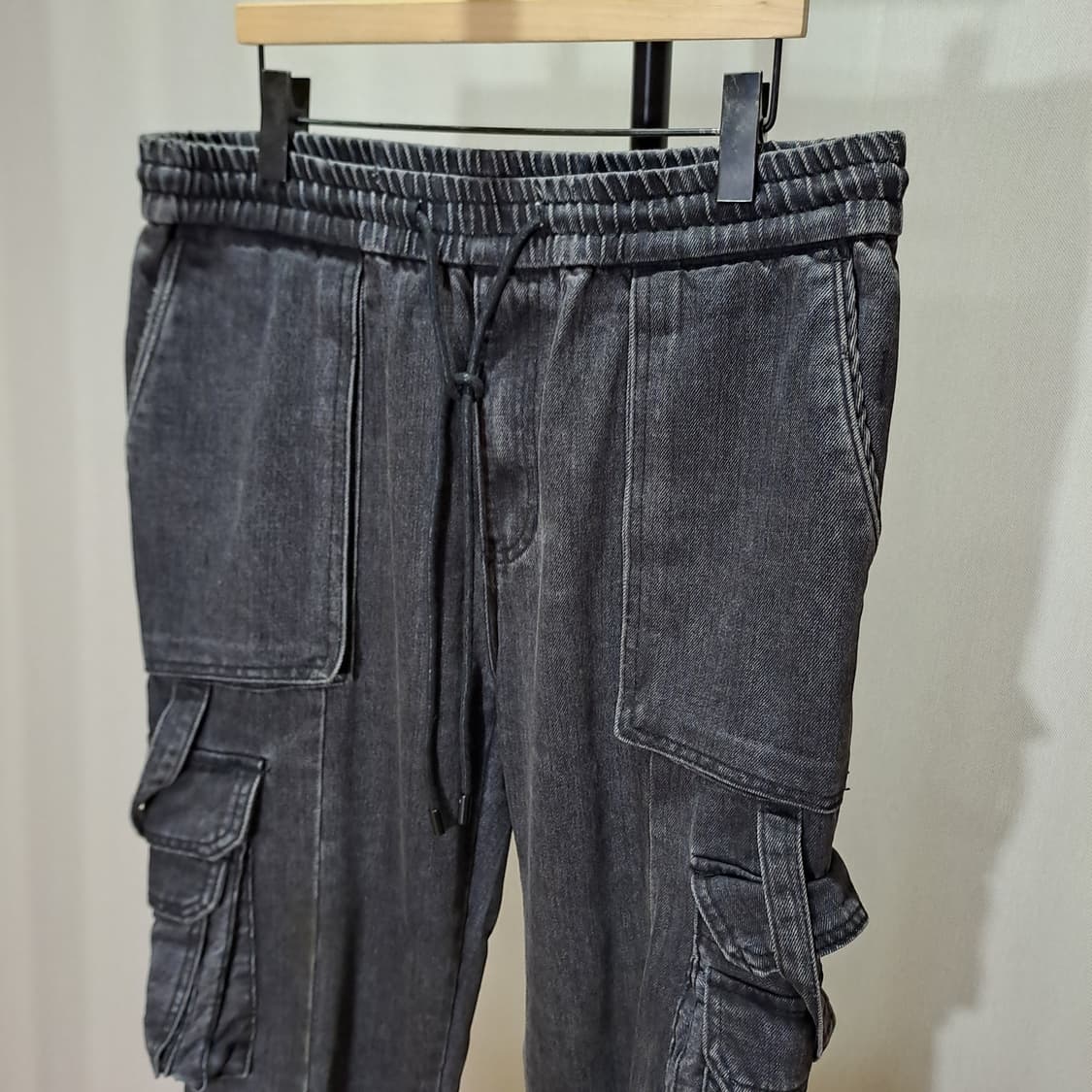 (택포) 준지 워싱 멀티 카고조거 팬츠 JC9721PD85 46 B144 상품이미지2