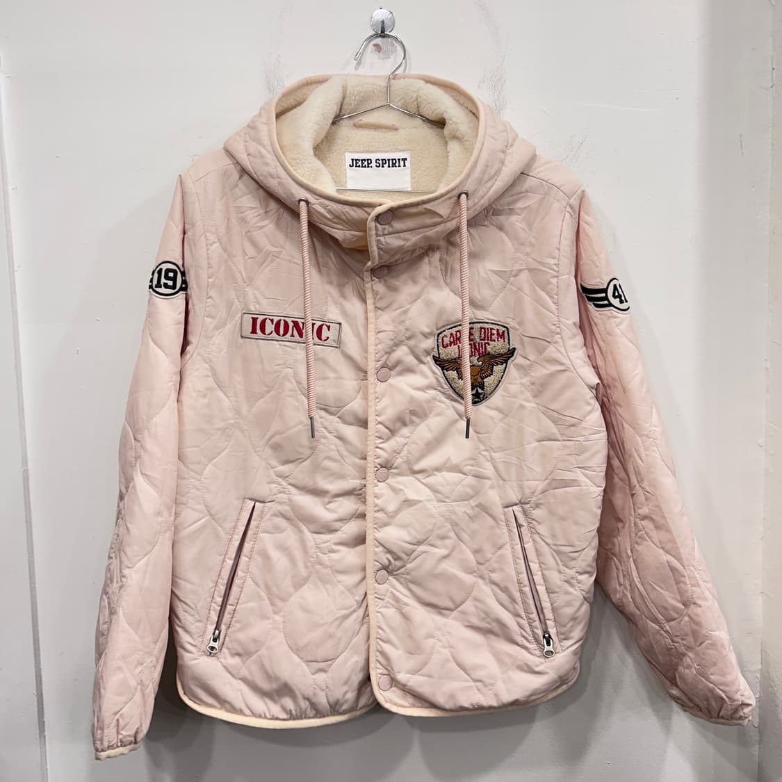 지프 스피릿 이너후리스 후드 퀼팅 자켓 상품이미지2