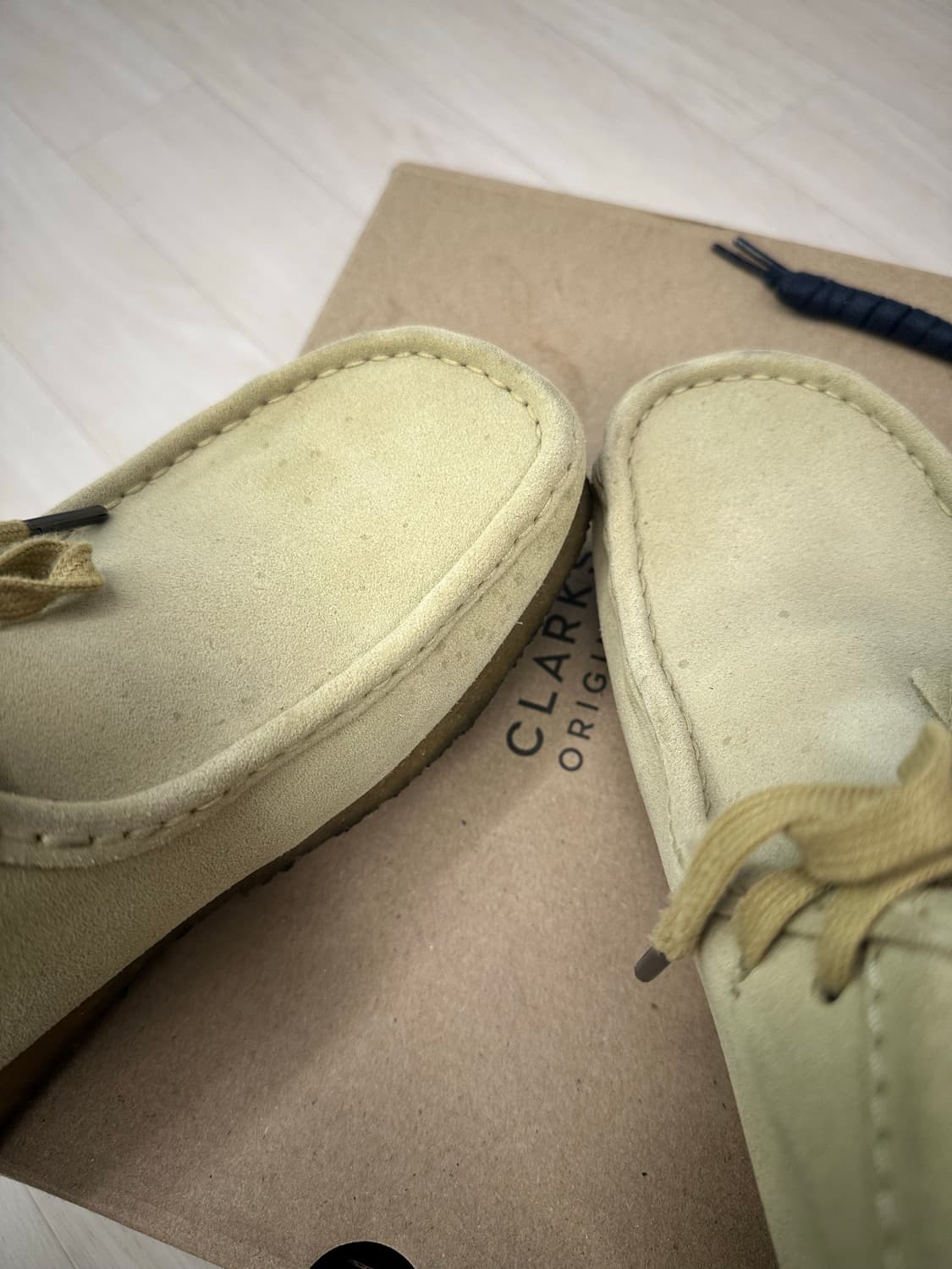 CLARKS Wallabee - 메이플 스웨이드 / 26155515 상품이미지3