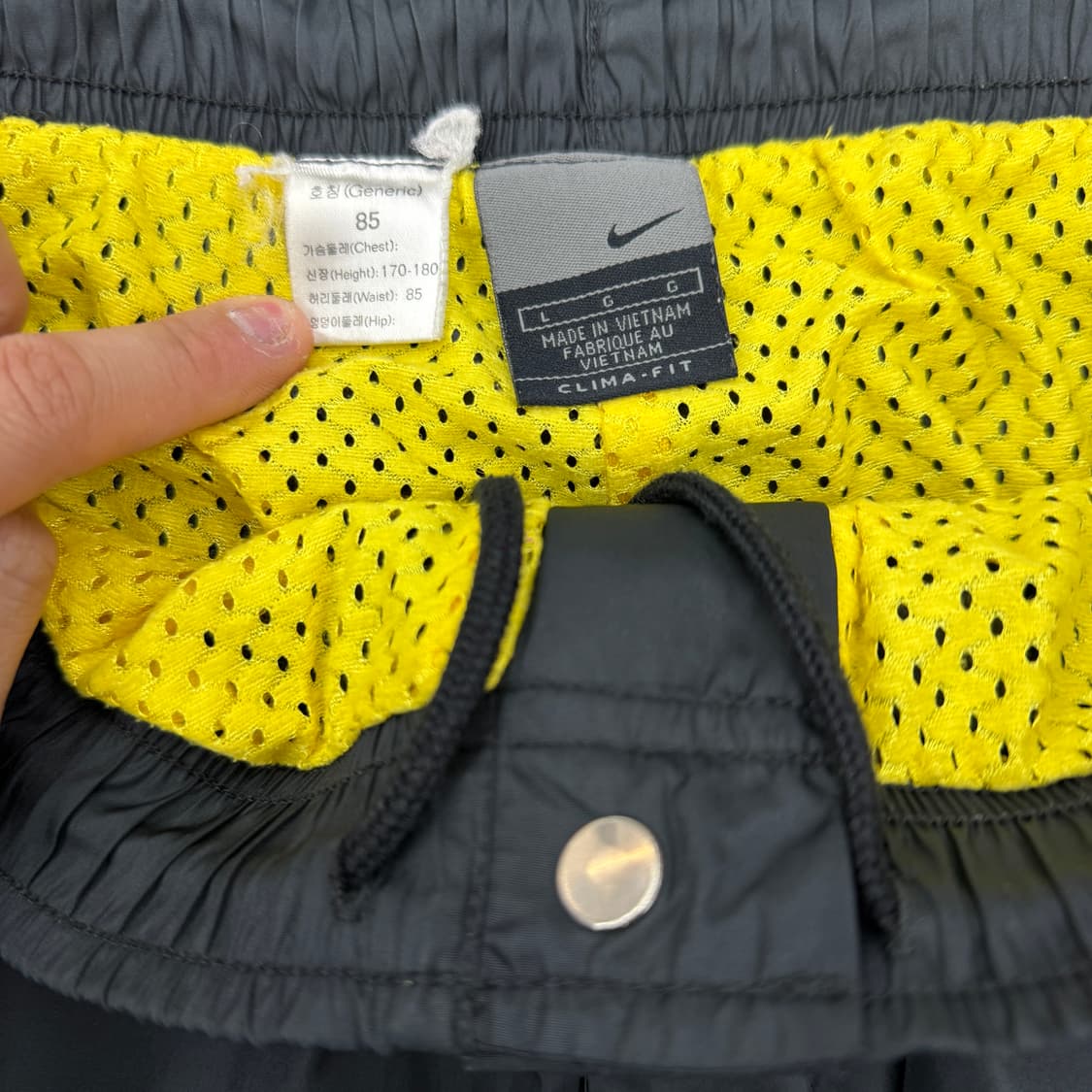 나이키 00s 스우시 올드스쿨 와이드 바람막이 트랙팬츠 상품이미지6