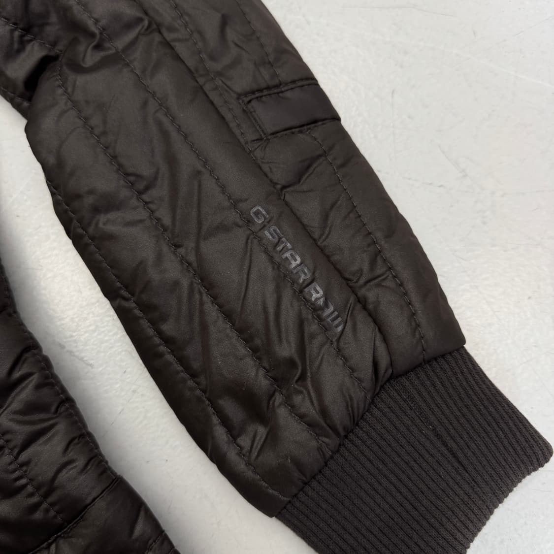 지스타 로우 퀼팅 바이커 자켓 상품이미지7