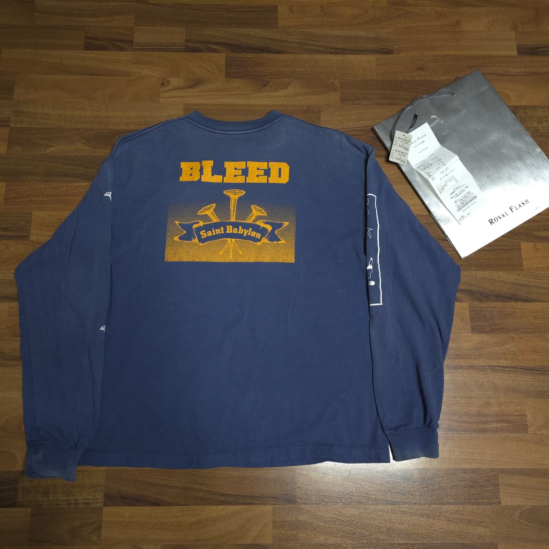 [XL]세인트미카엘x바빌론 롱슬리브 유일매물 상품이미지4