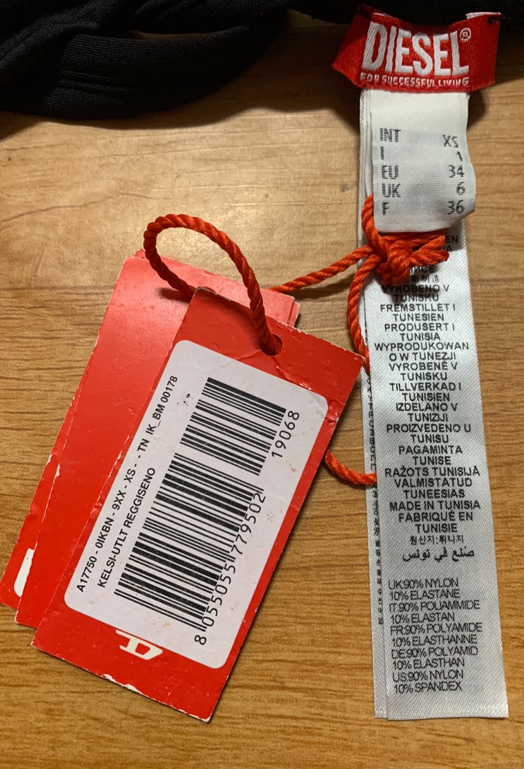 DIESEL KELSI-UTLT REGGISEND 디젤 마이크로 탑 상품이미지9