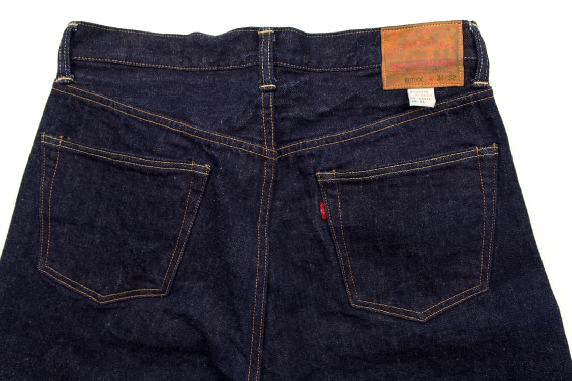 Warehouse 800XX 스탠다드 원워시 데님 상품이미지8