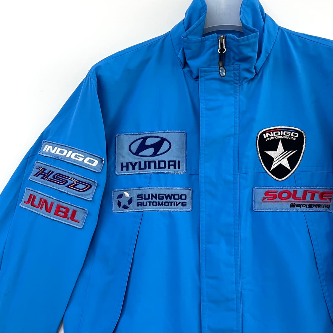현대 모터스포츠 인디고 레이싱팀 바람막이 자켓 상품이미지5