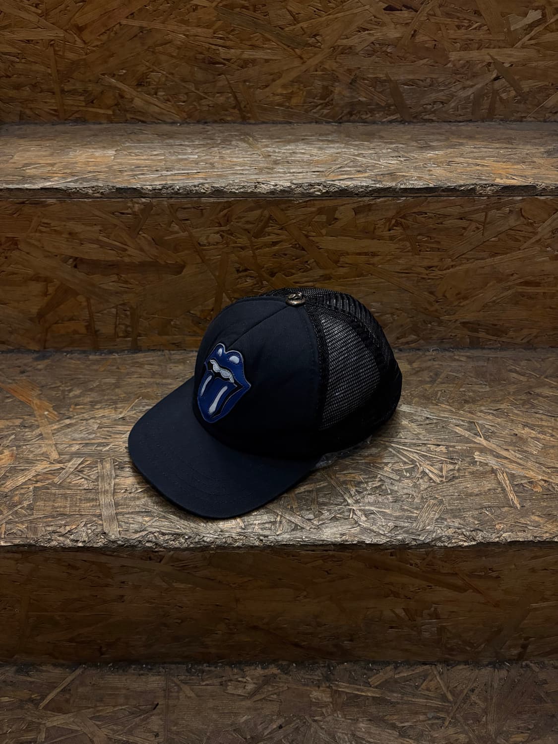 Chrome Hearts 크롬하츠 블루 롤링스톤 패치 레이어드 메쉬캡 상품이미지2