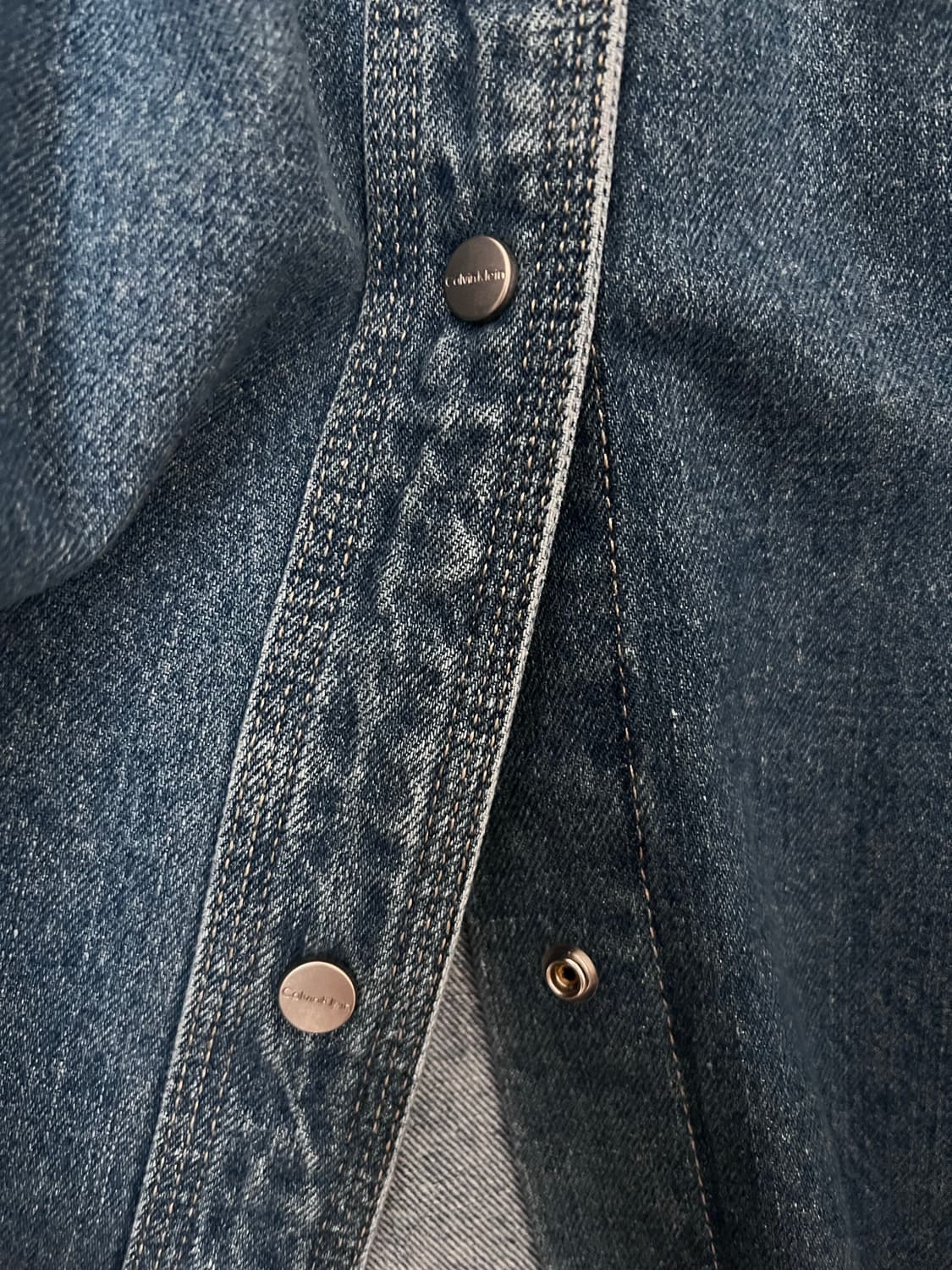 캘빈클라인 데님 셔츠 M 상품이미지5