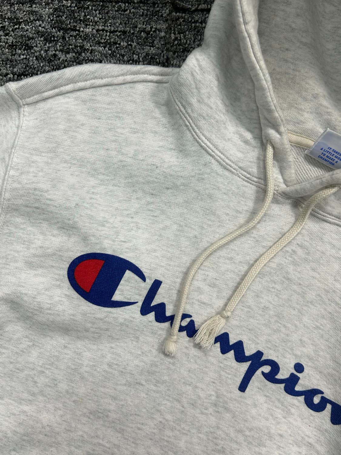 챔피온 어센틱 빅로고 후드티 L 상품이미지6