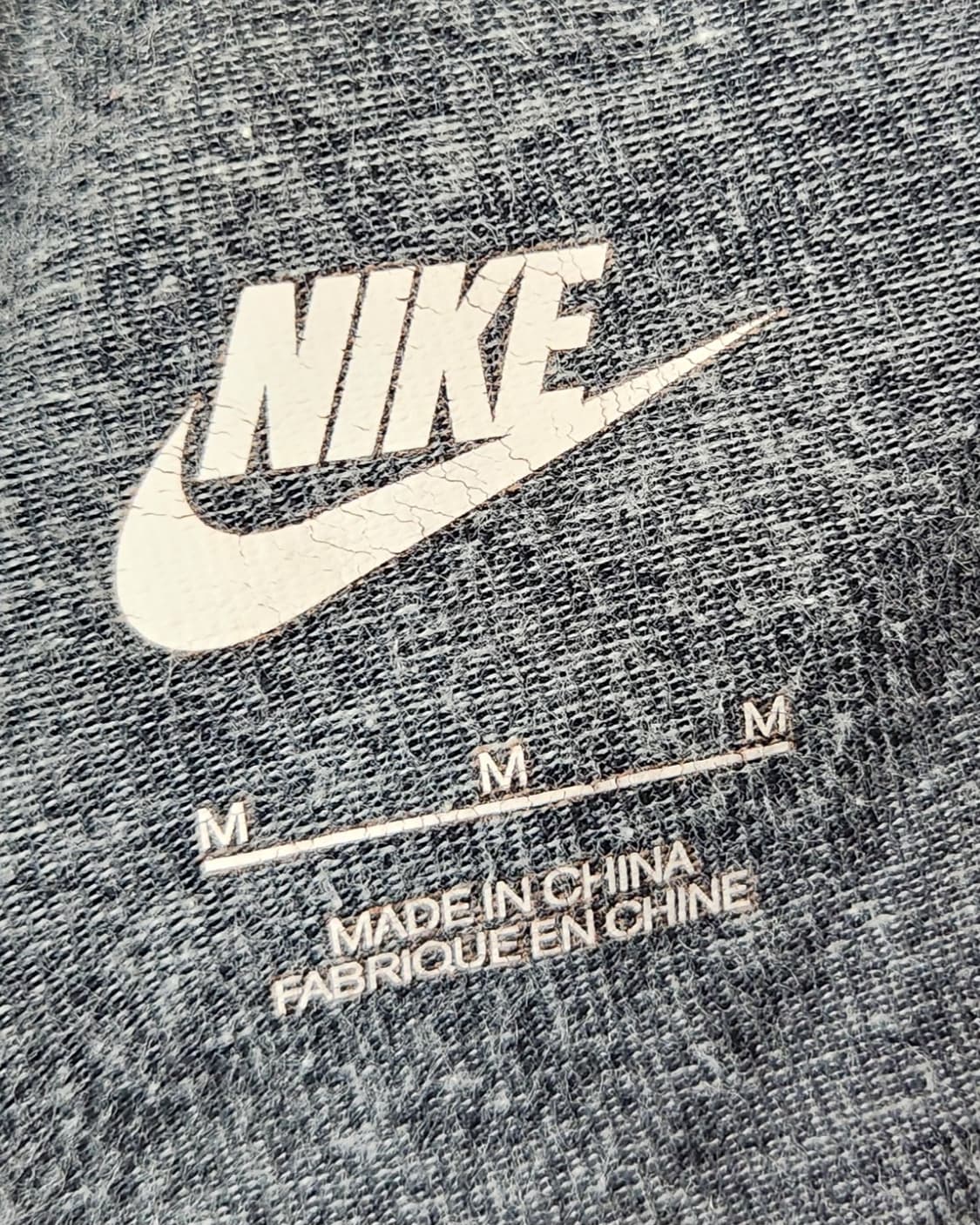 nike 나이키 멜란지 그레이 빅로고 레깅스 M 상품이미지6