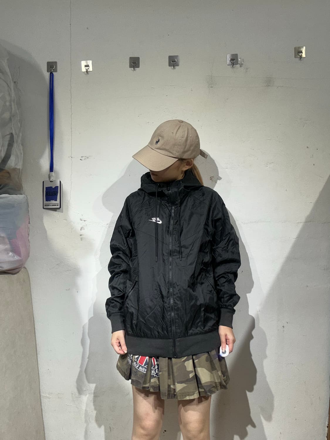 나이키 블랙 윈드러너 바람막이 트랙 자켓 XS 상품이미지2