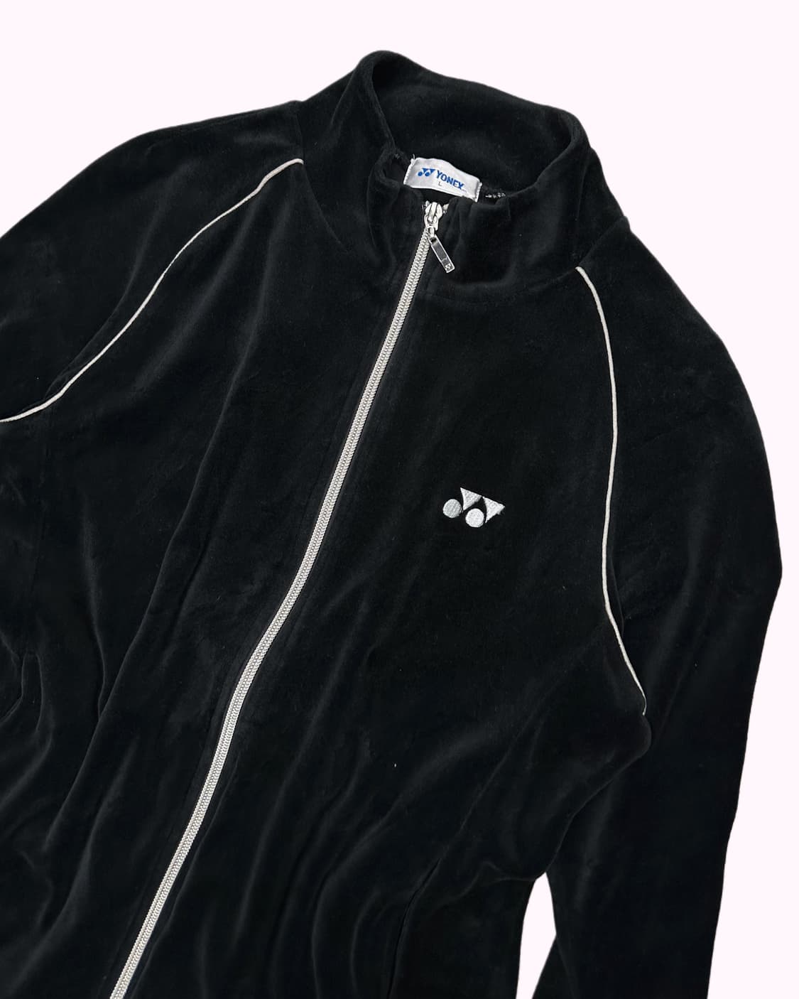 black velvet logo zip-up 상품이미지2