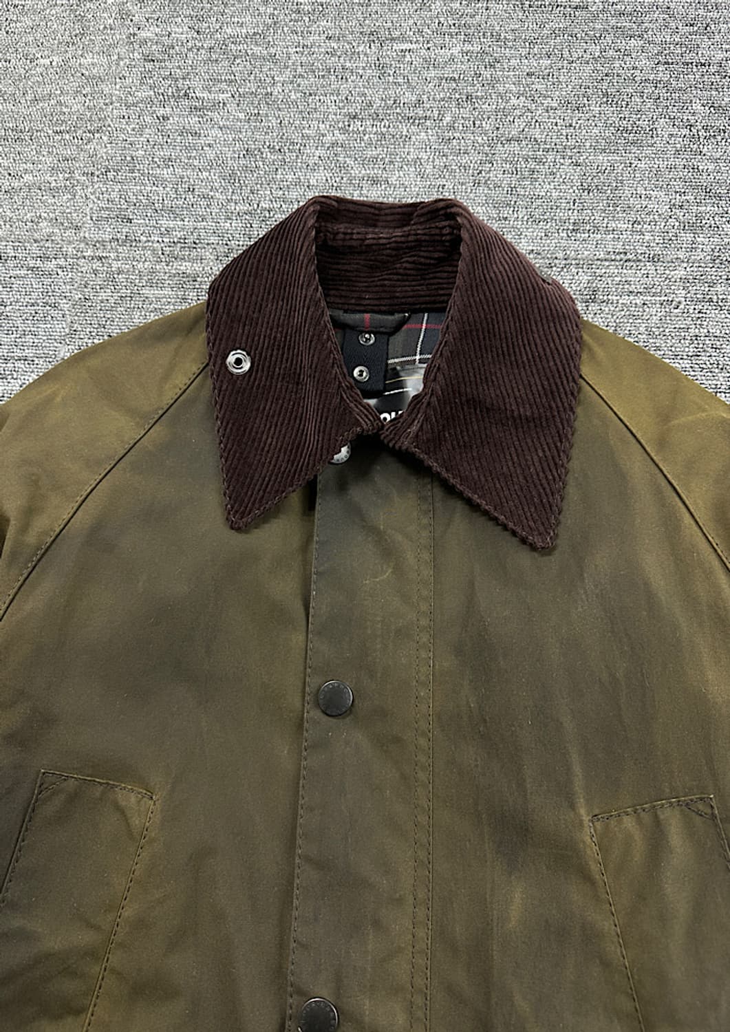 바버 클래식 비데일 자켓 M 상품이미지2